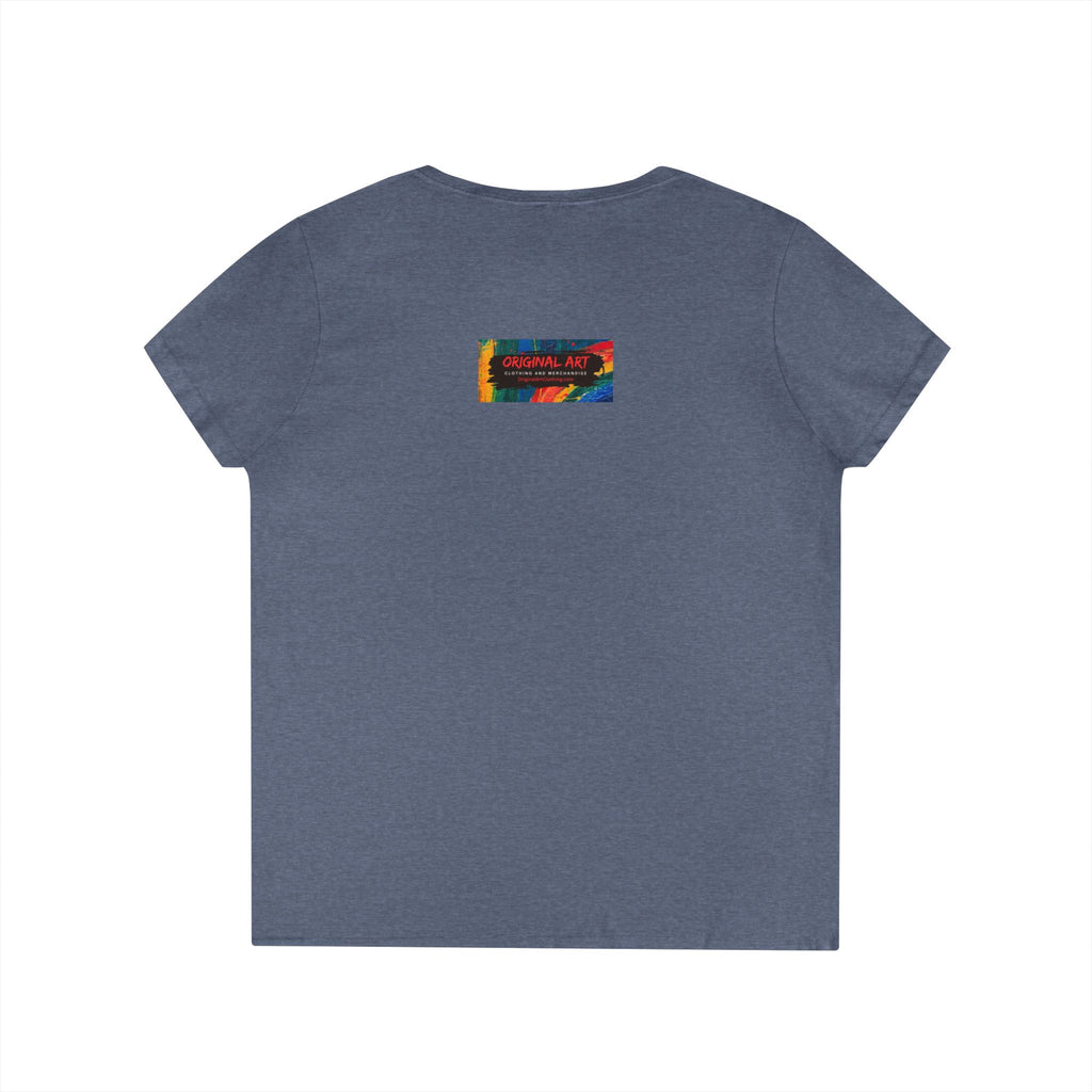 Dog Park V-Neck Tee for Women
