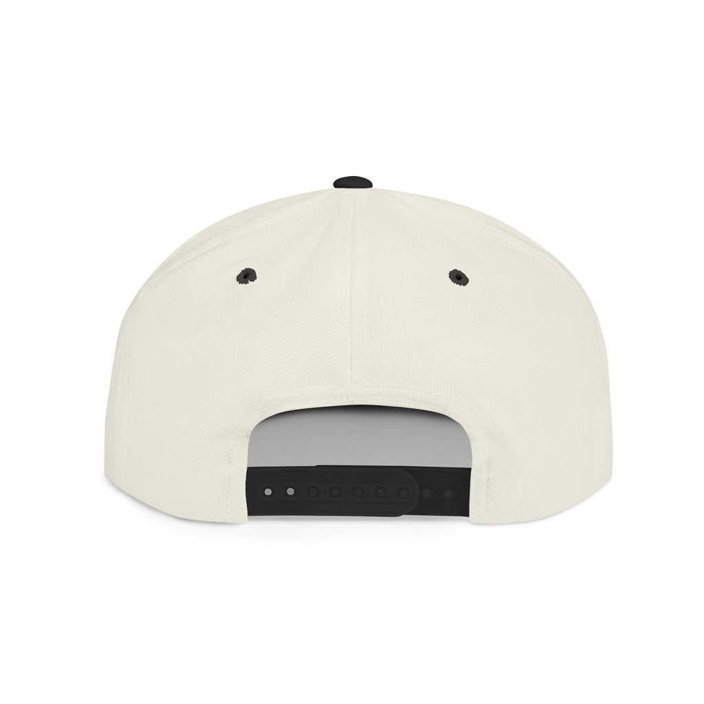 Snapback Hat — "Live Music Is My Jam" Graphic Flat Bill Cap
