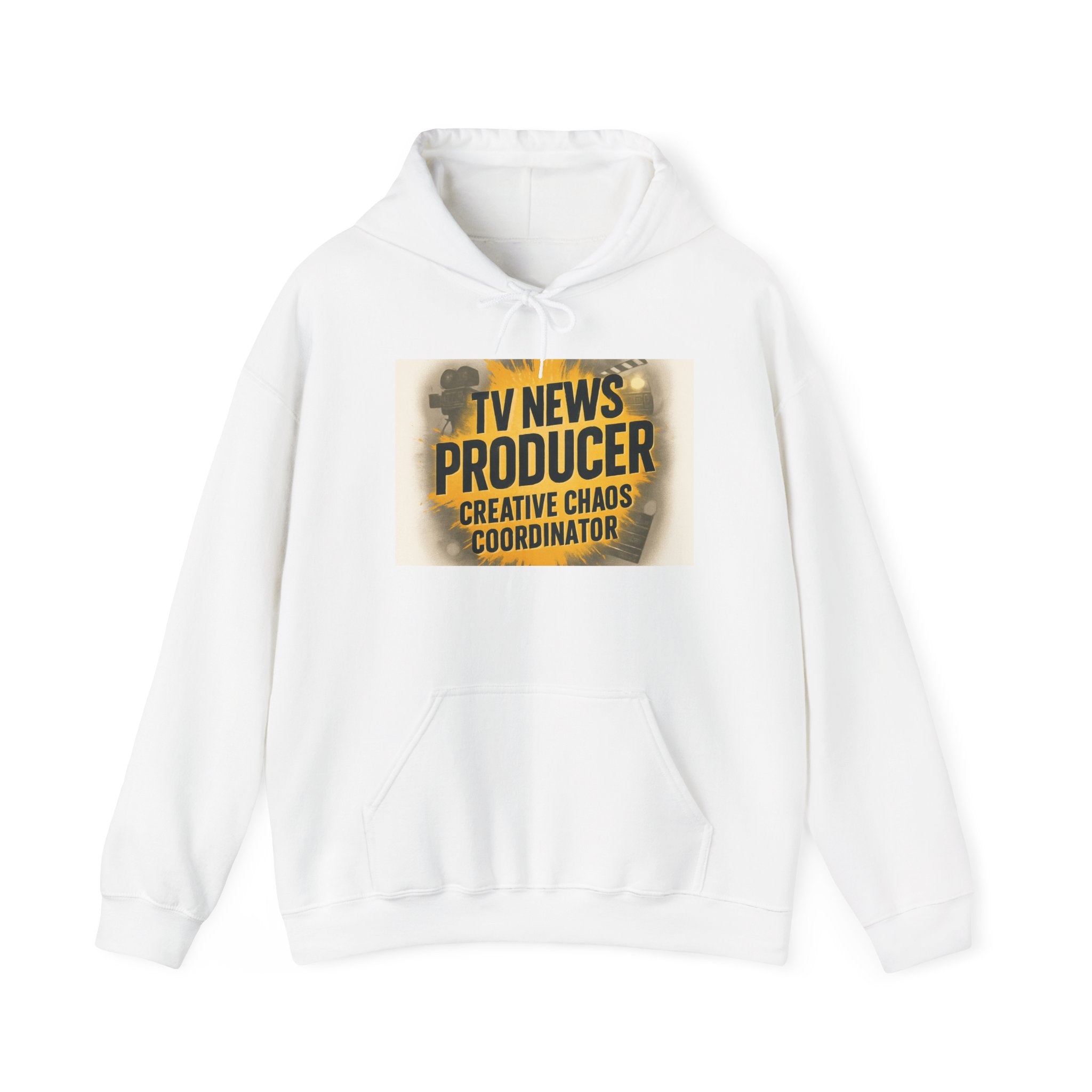 TV News Producer Hooded Sweatshirt, Cozy Gift for Media Creators, Warm Hoodie for News Lovers, Creative Work Apparel, Unique Producer [...]
