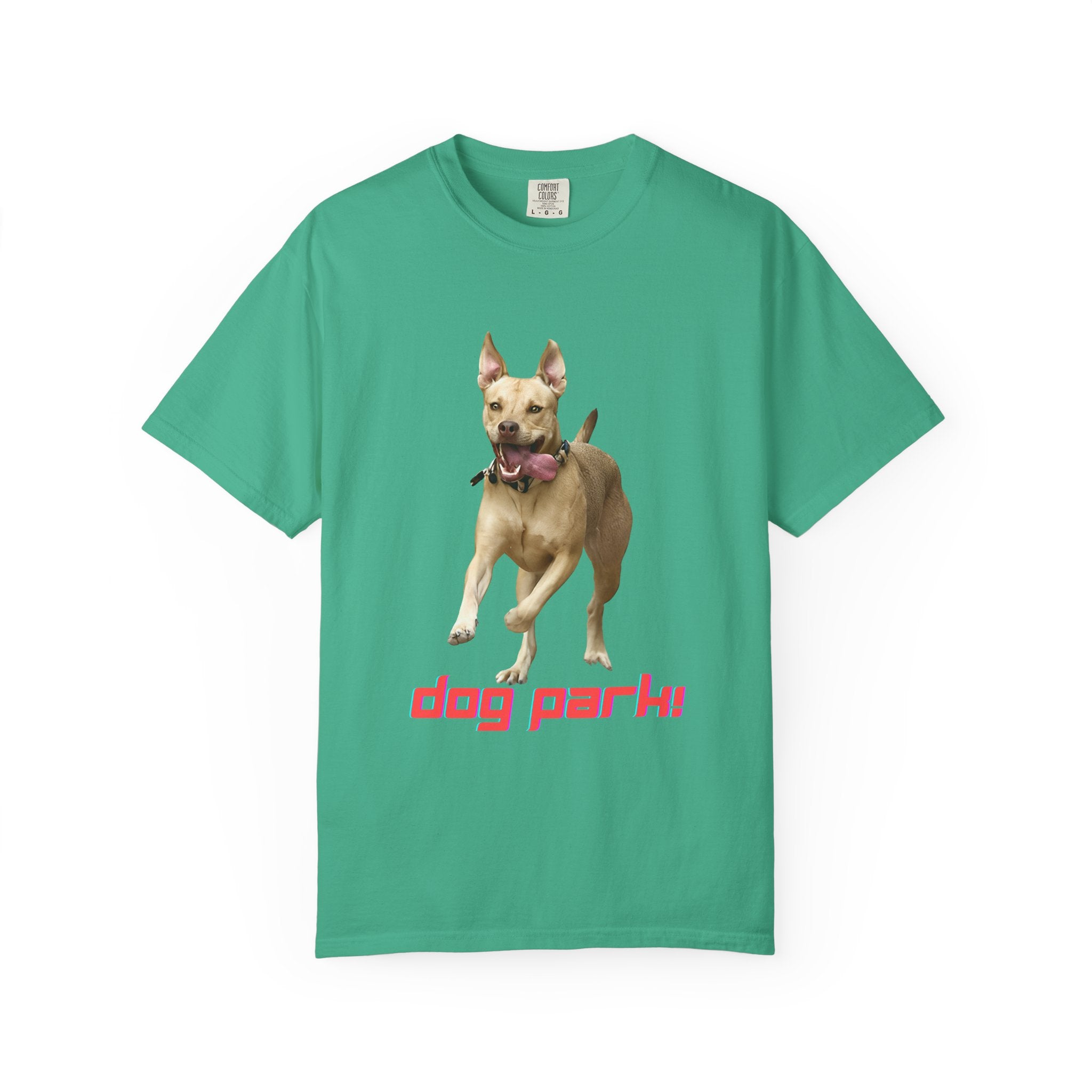 Dog Park Unisex Garment-Dyed T-shirt