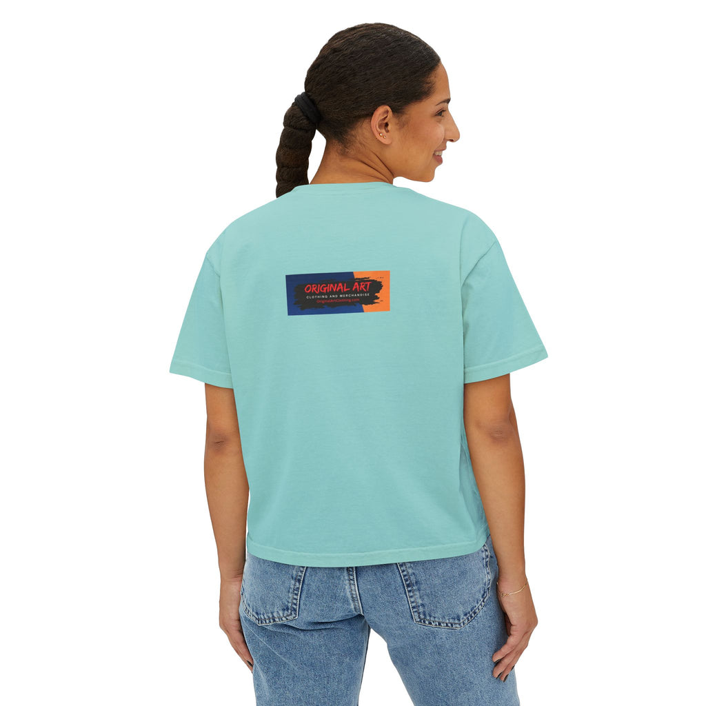 Mom's Love Wi-Fi Boxy Tee