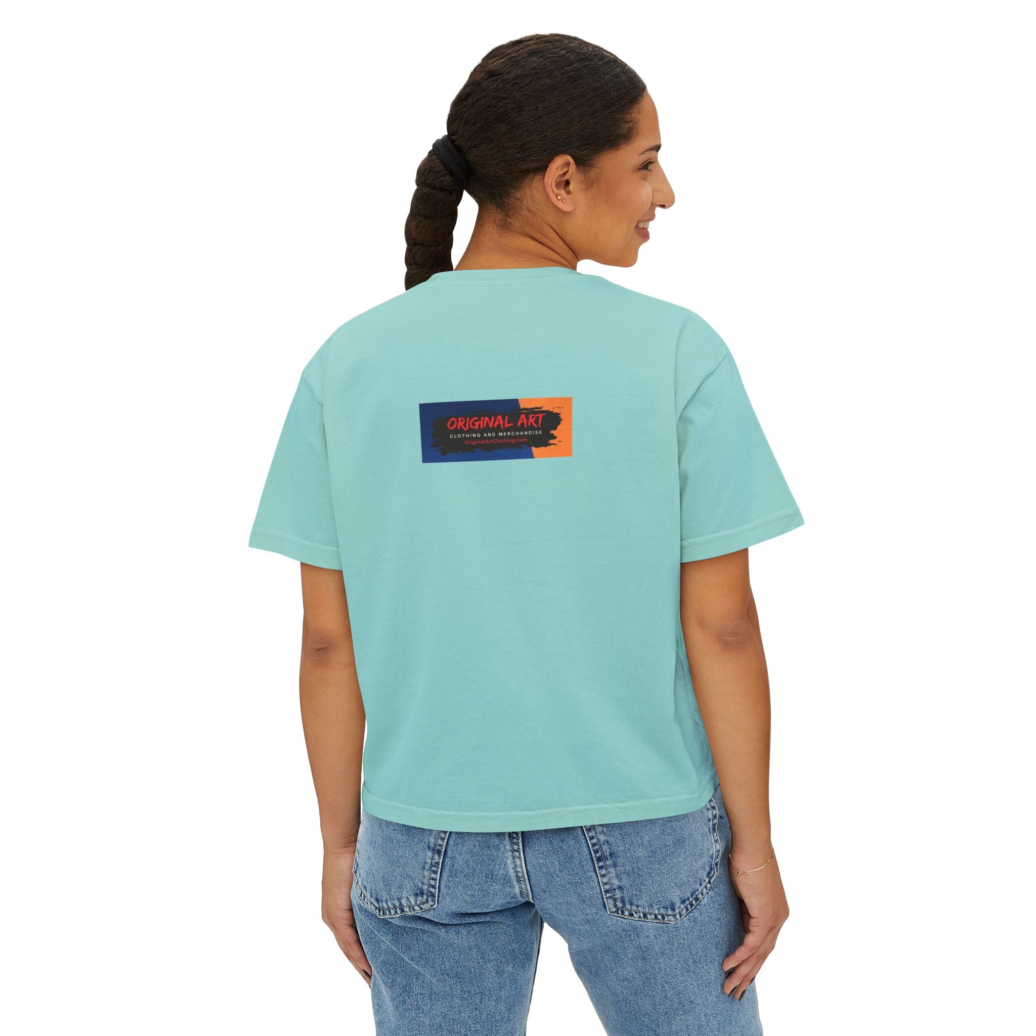 Mom's Love Wi-Fi Boxy Tee