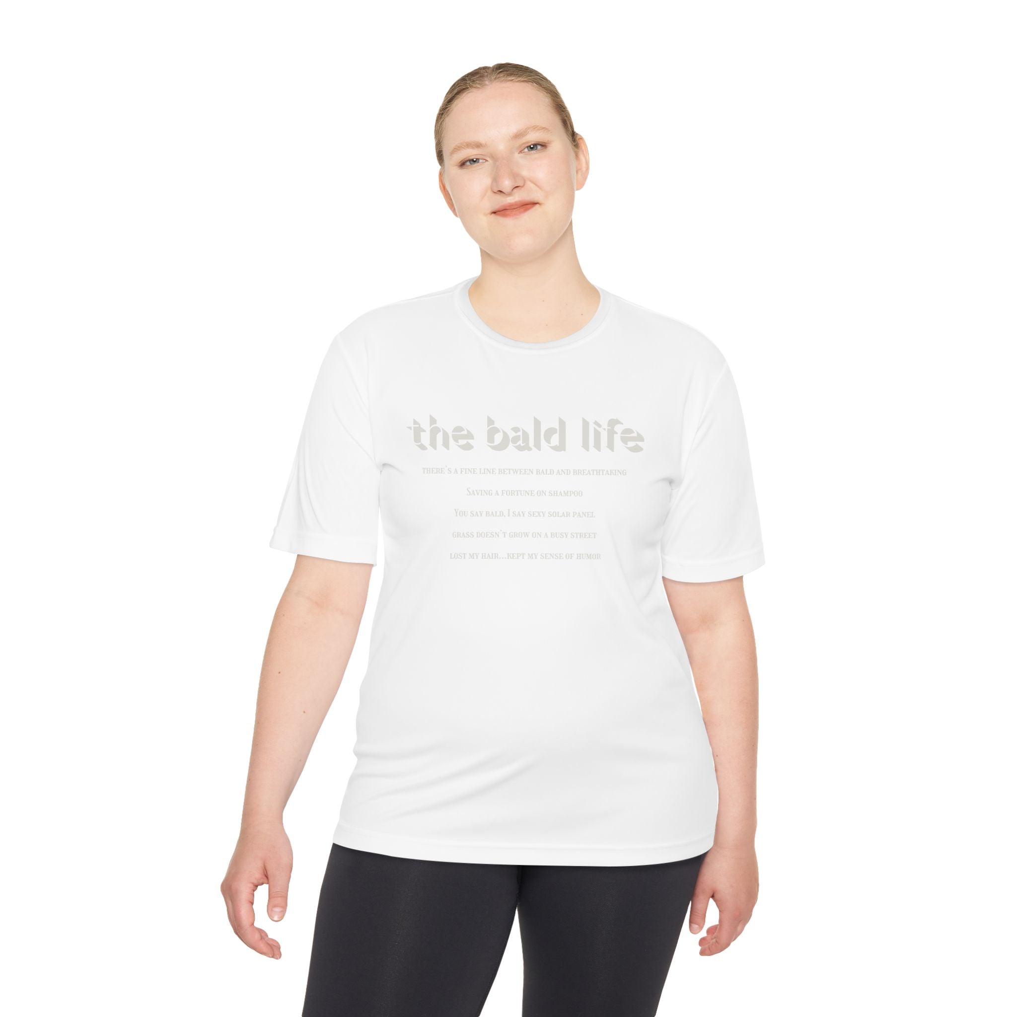 The Bald Life Moisture-Wicking Tee —