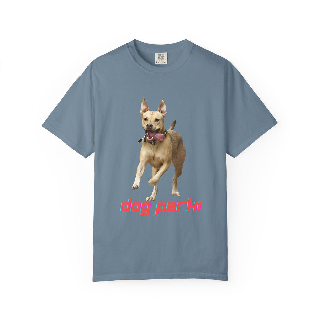 Dog Park Unisex Garment-Dyed T-shirt