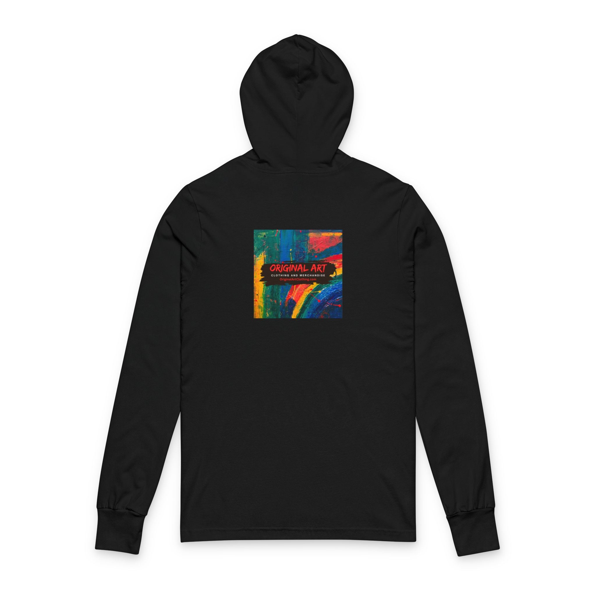 "Game On! Level Up!" Long-Sleeve Hooded Tee