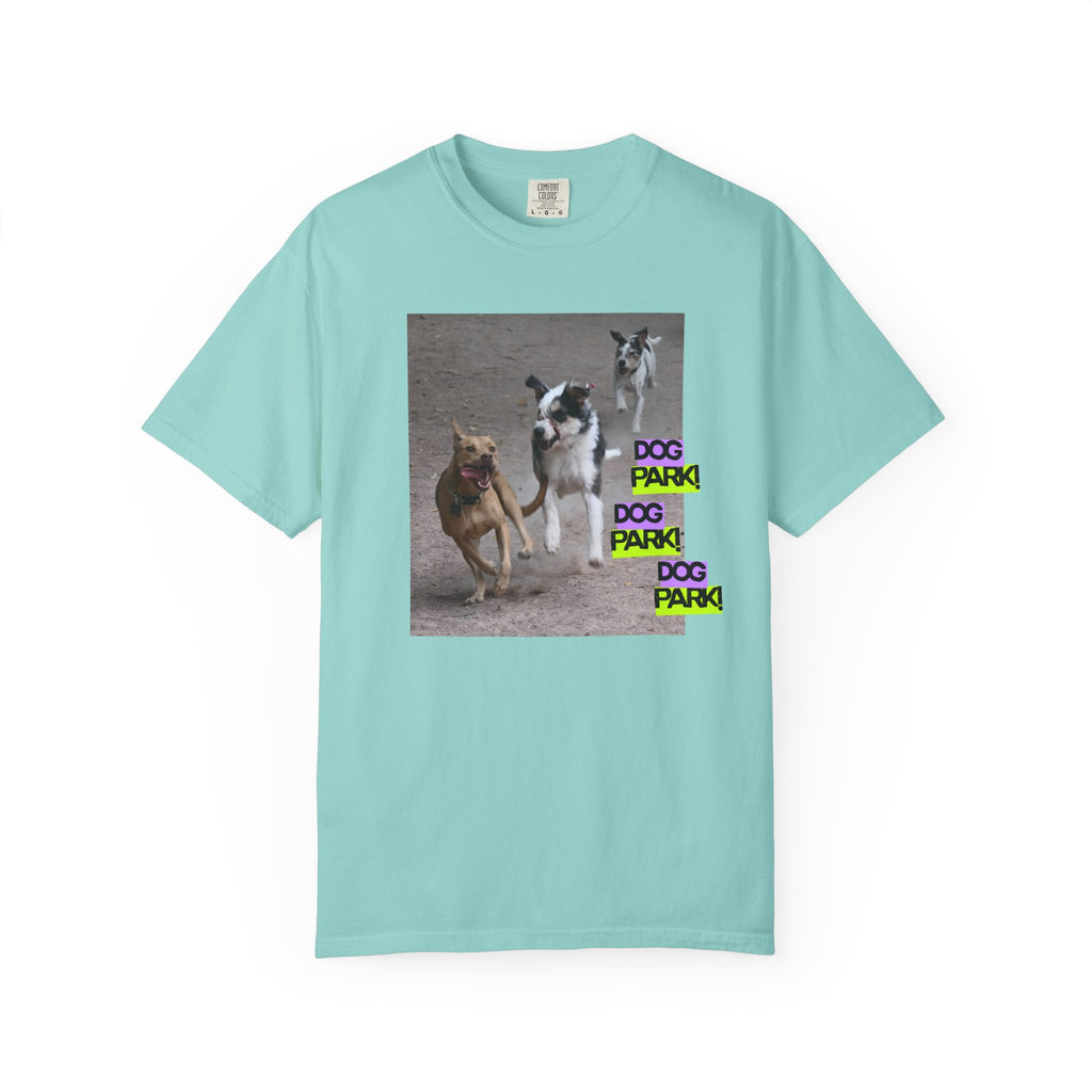 Dog Park Graphic Tee | Fun Pet Lover Shirt, Casual Dog Parent Apparel, Unique Gift for Dog Owners, Animal Lover Fashion