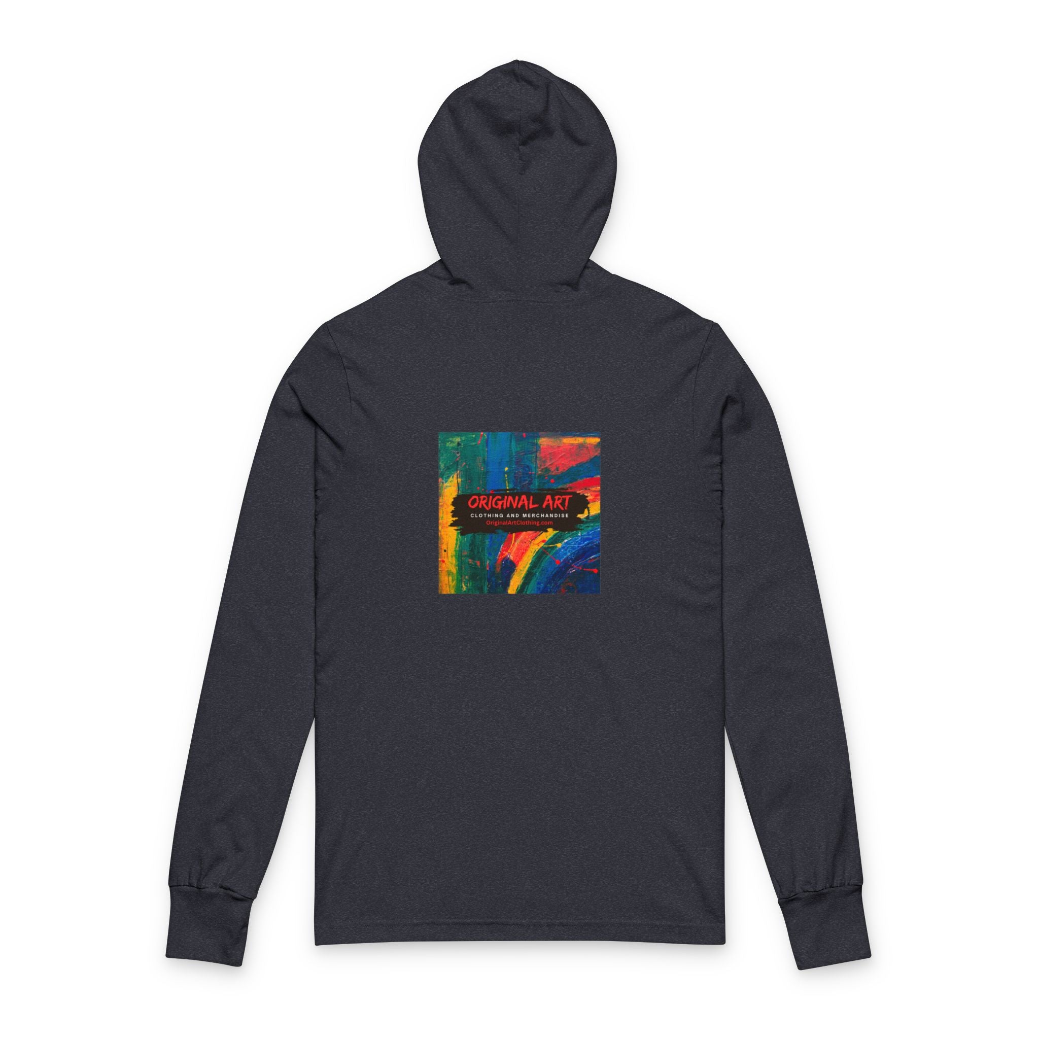 Live Music Is My Jam Hooded Tee — Guitar & Mic Graphic Long Sleeve