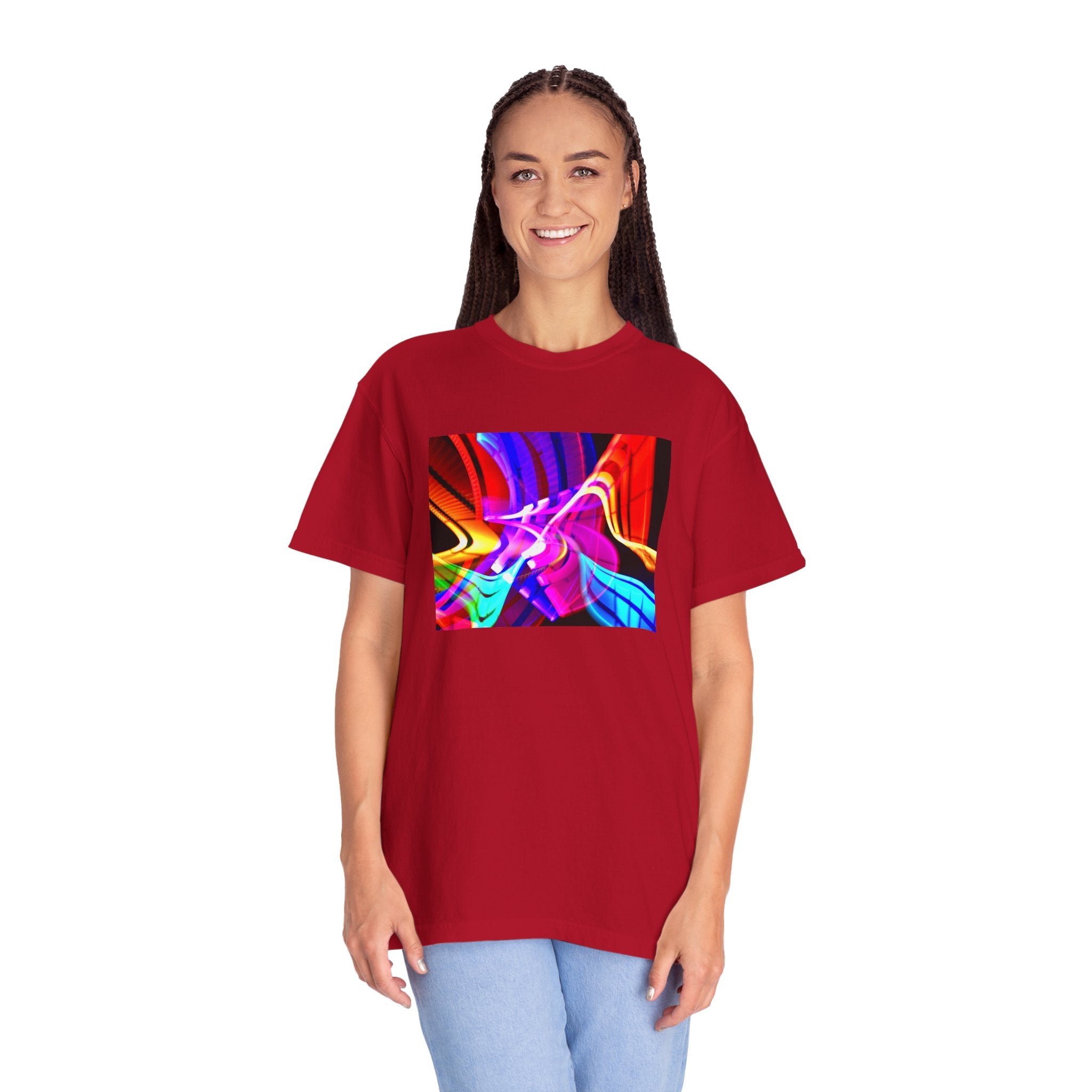 Vibrant Abstract Art T-Shirt