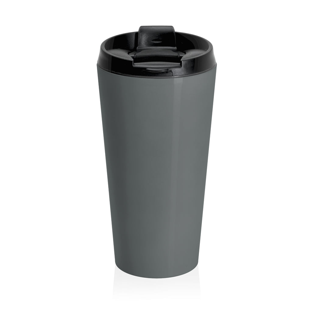 #blessed Stainless Steel Travel Mug — "grateful for another day" Insulated Tumbler