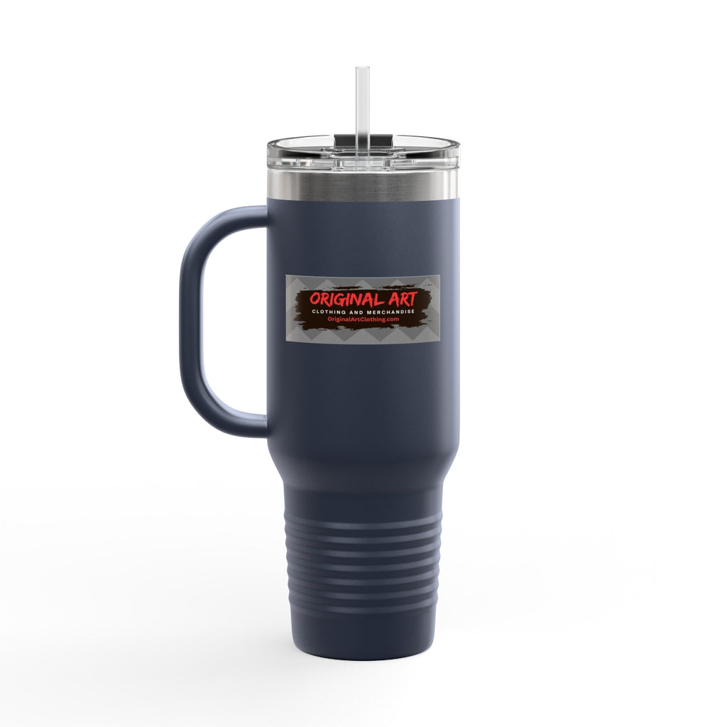 40oz Insulated Travel Mug - First Responder Appreciation Design (Answering the Call)