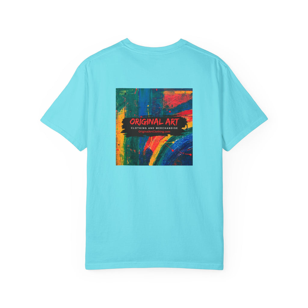 Vibe Unisex Garment-Dyed T-shirt | Casual Wear, Summer Fashion, Gift for Friends, Positive Vibes, Unique Streetwear