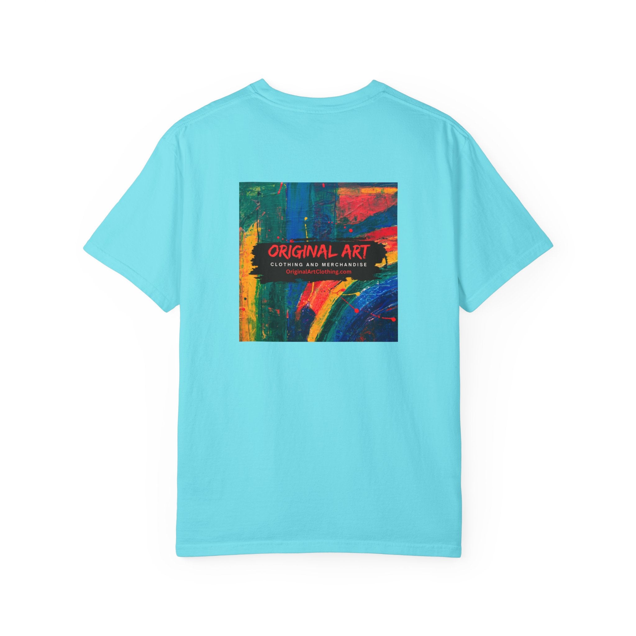 Vibe Unisex Garment-Dyed T-shirt | Casual Wear, Summer Fashion, Gift for Friends, Positive Vibes, Unique Streetwear