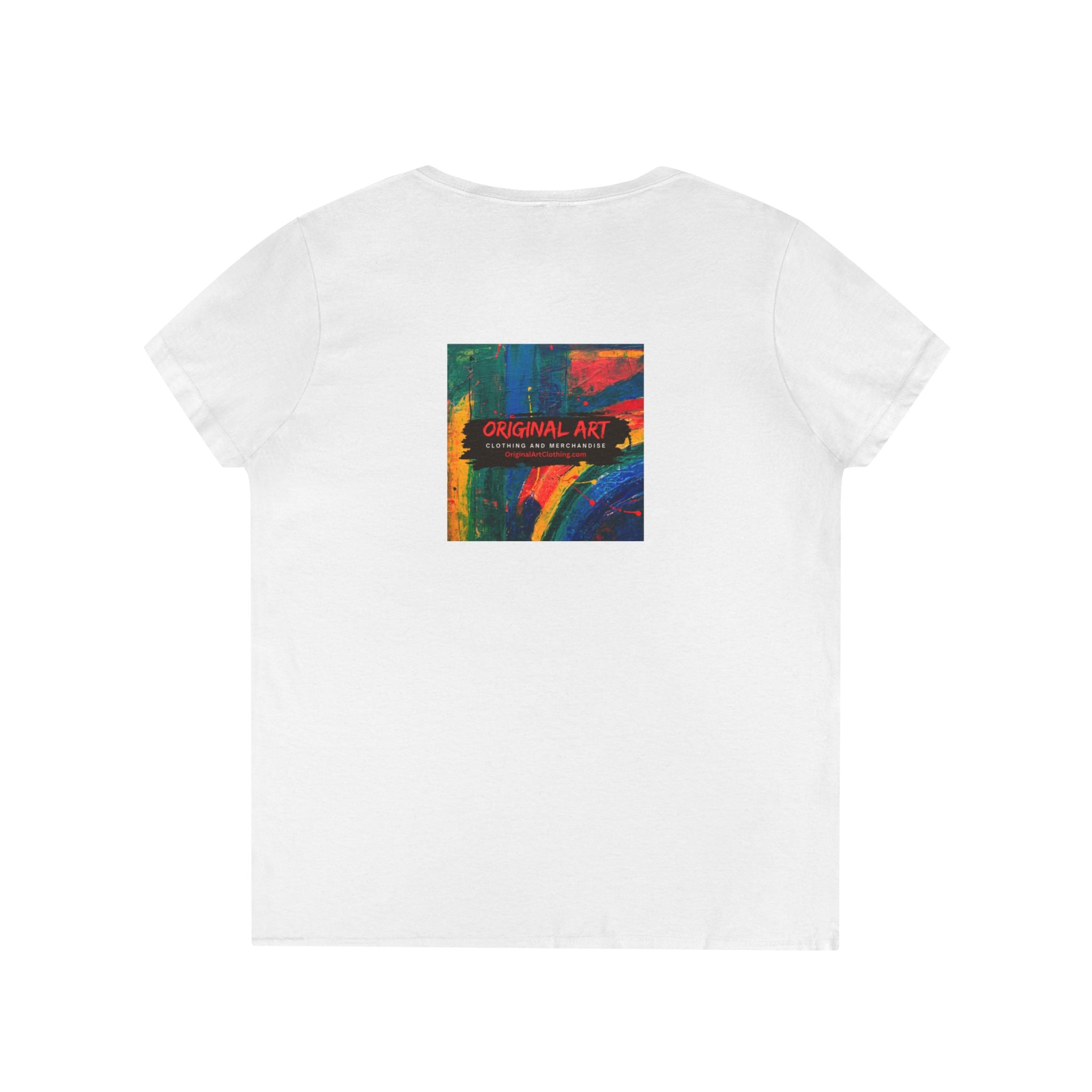 "Behind Every Great Story is Great Video "Camerawoman V-Neck Tee