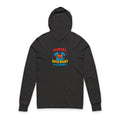 Nurse Superheroes in Scrubs Hooded Long Sleeve Tee