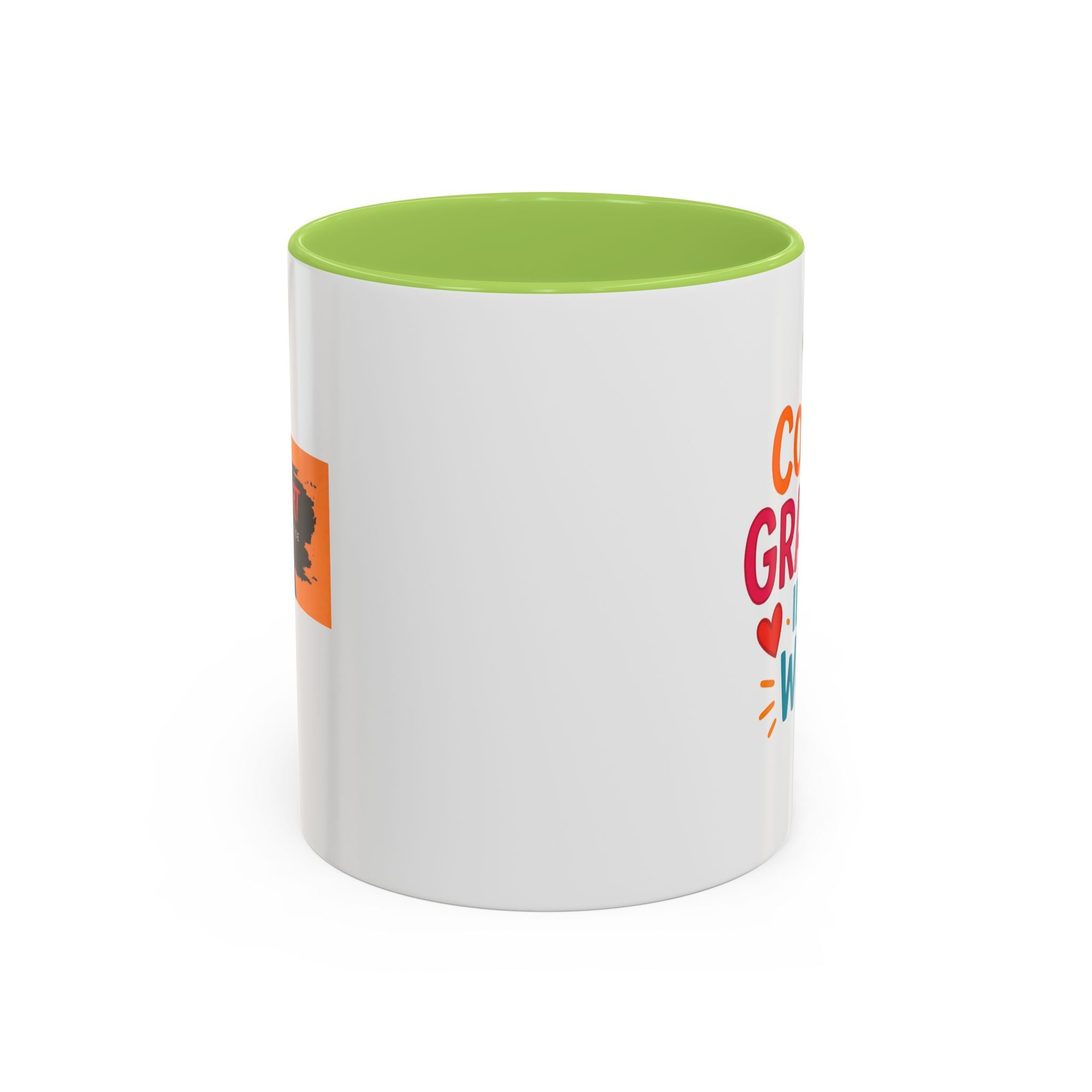 Coolest Grandma in the World Accent Coffee Mug — Fun Gift for Grandmother (11/15oz)