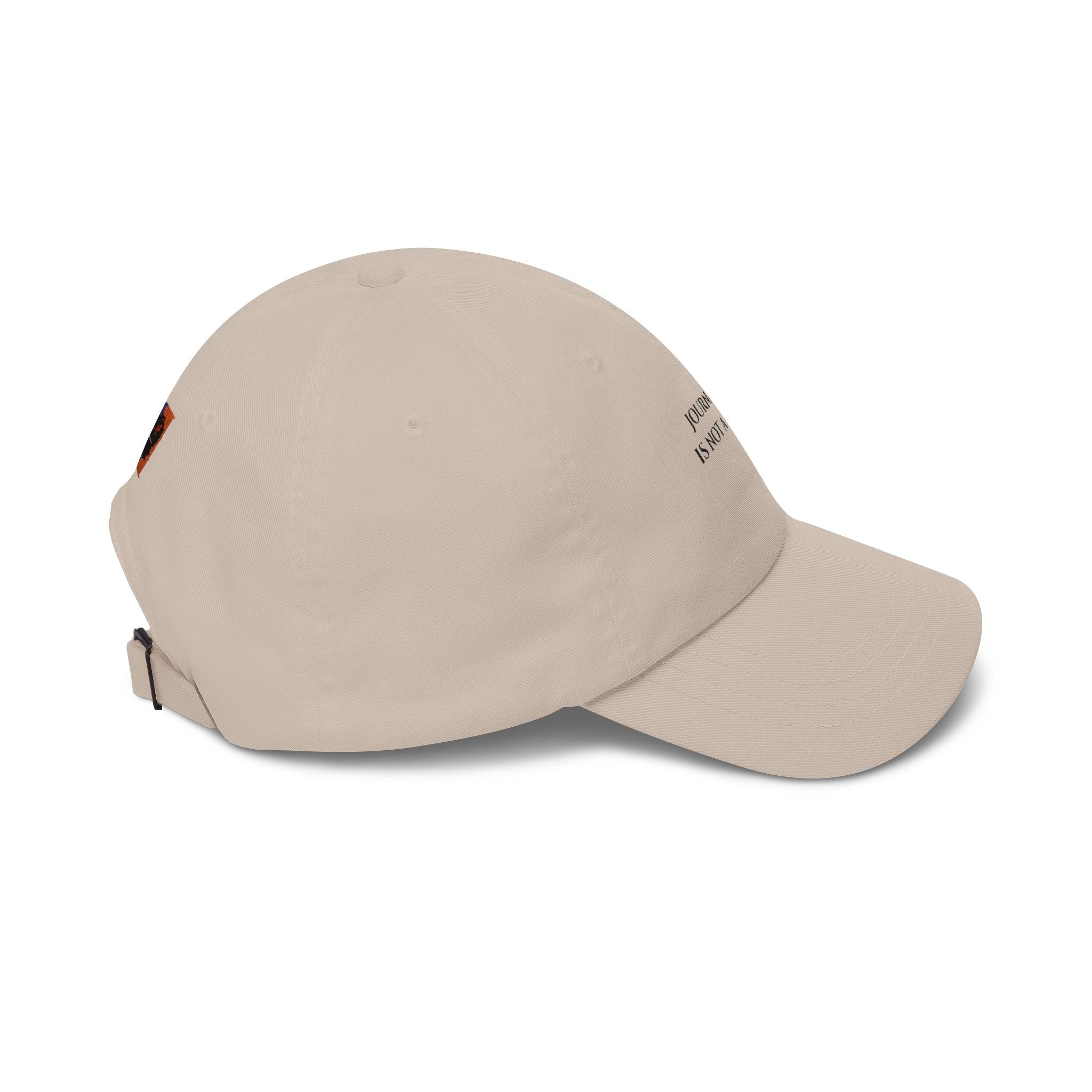 Journalism Is Not a Crime Dad Cap — Embroidered Statement Baseball Hat