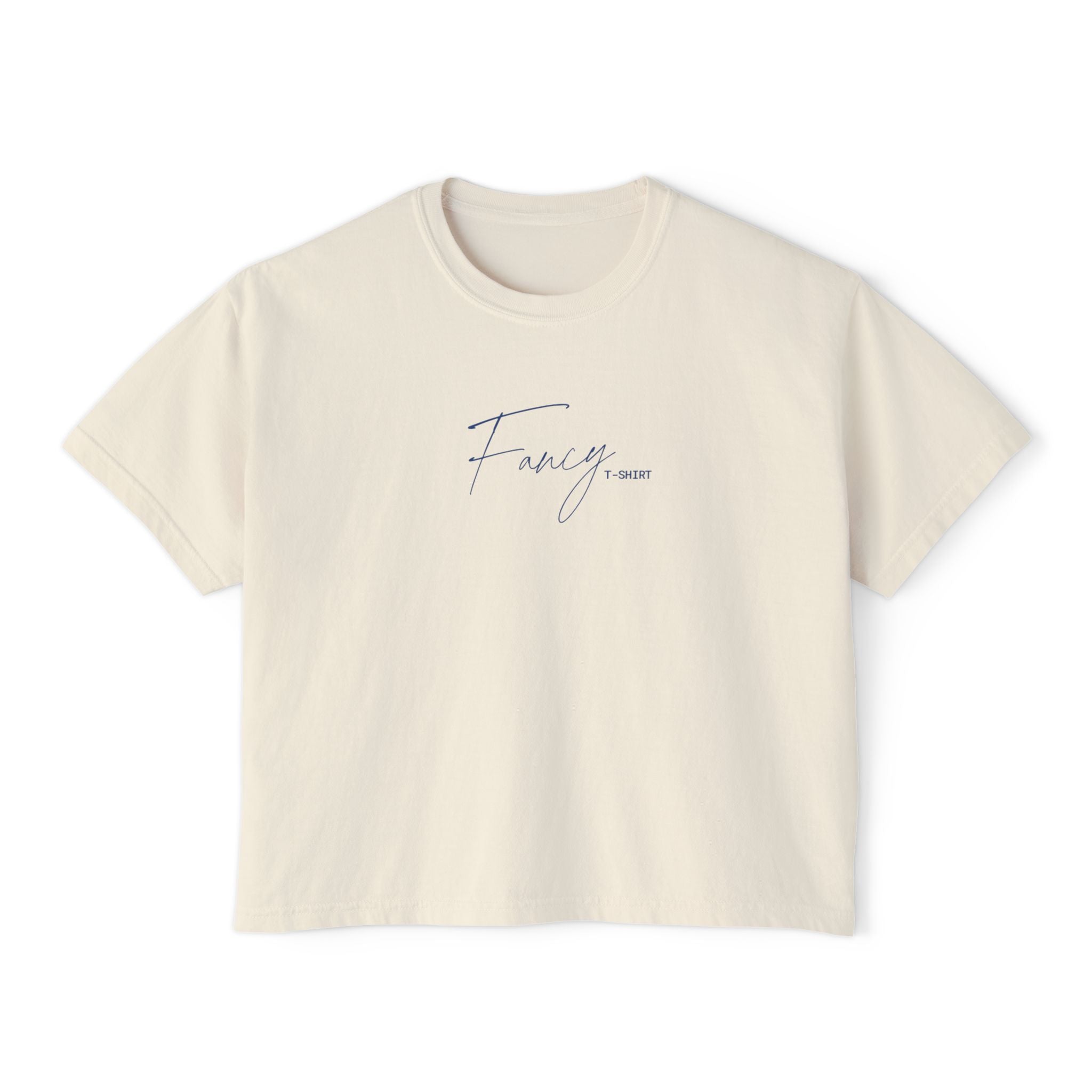 Fancy T-Shirt Boxy Tee