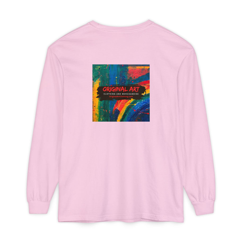 I Teach — 'It's a Work of Heart' Long Sleeve Teacher T-Shirt