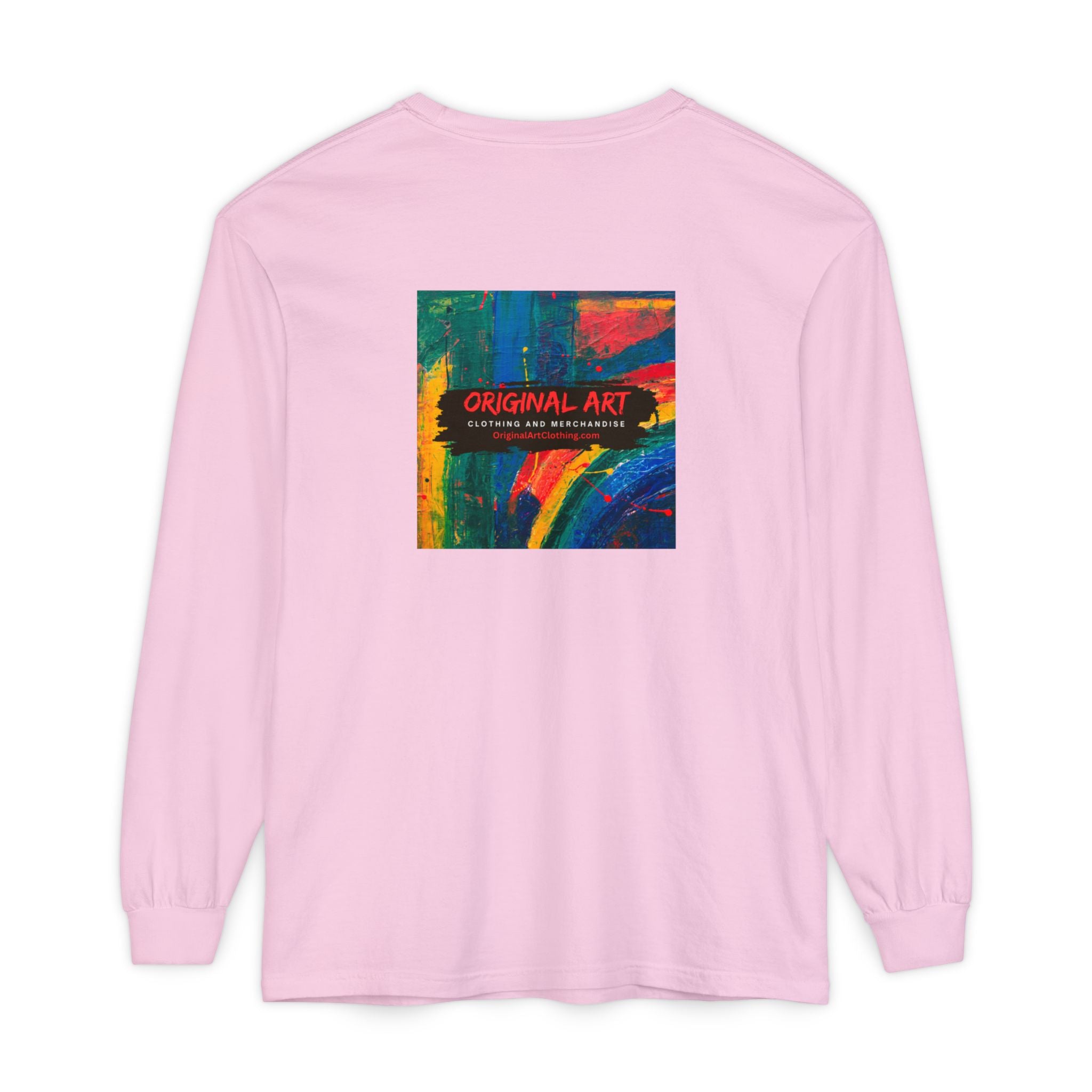 I Teach — 'It's a Work of Heart' Long Sleeve Teacher T-Shirt