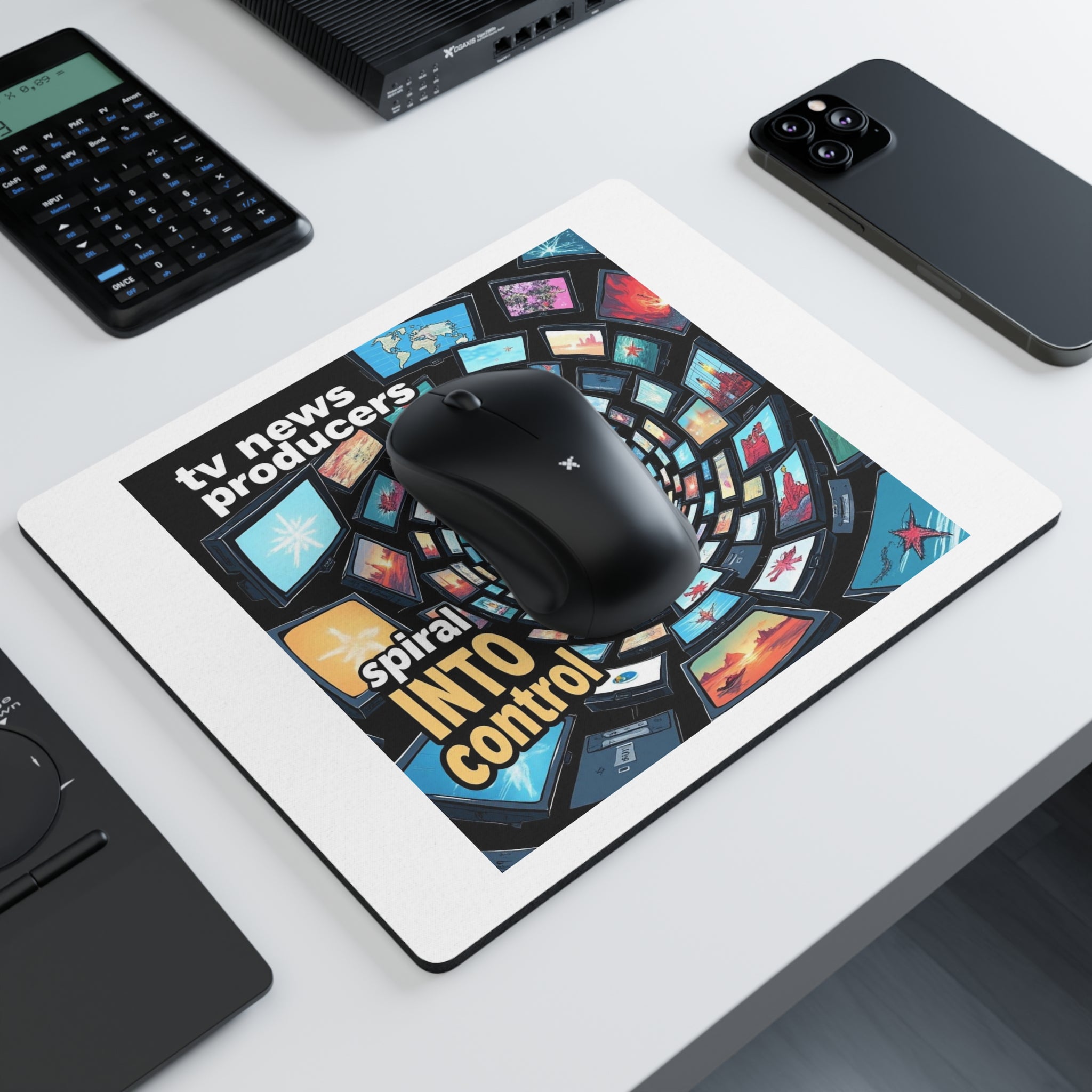TV News Producers Stylish Rectangular Mouse Pad with Inspirational Design for Creative Professionals, Office Decor, Gamer Gift, Desk Accessory, Unique [...]