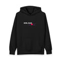 Girl Dad Hoodie — Colorful Back Art Pullover