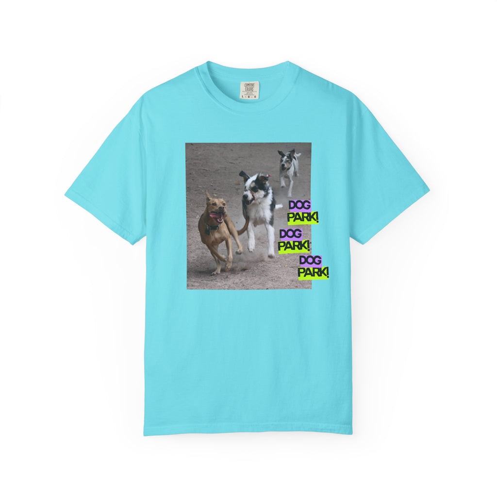 Dog Park Graphic Tee | Fun Pet Lover Shirt, Casual Dog Parent Apparel, Unique Gift for Dog Owners, Animal Lover Fashion
