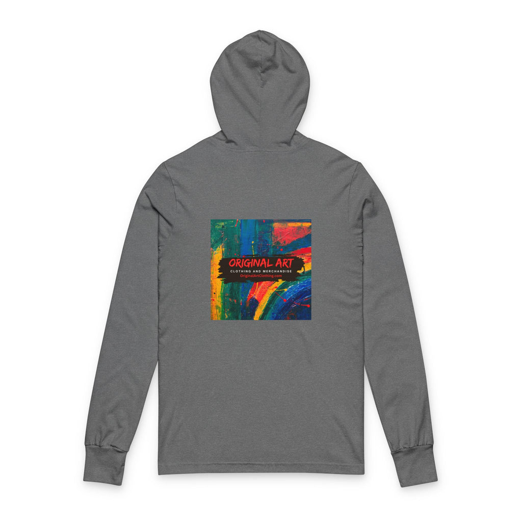 Prism Wave Hooded Long-Sleeve Tee
