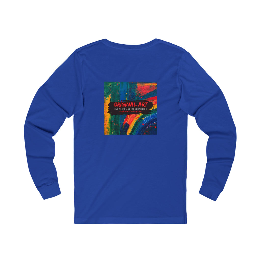 Behind Every Great Story is Great Video - Unisex Long Sleeve Tee, Gift for Filmmakers, Content Creators, Video Lovers, Casual Wear