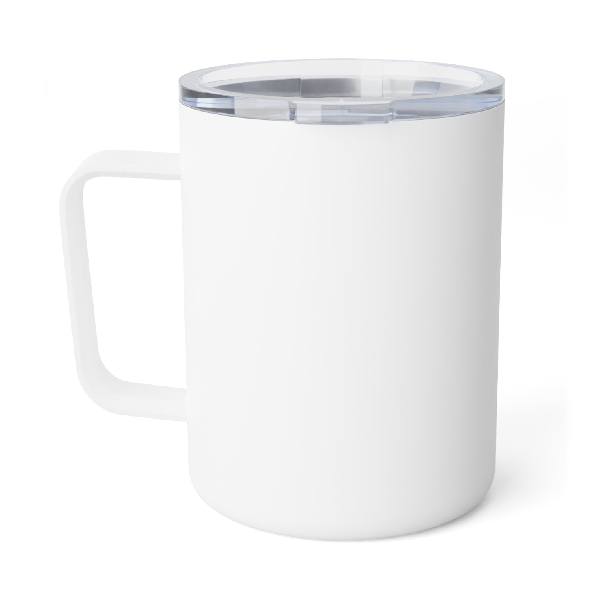 Coffee Talk 10oz Insulated Coffee Mug — Funny Coffee Saying Travel Tumbler