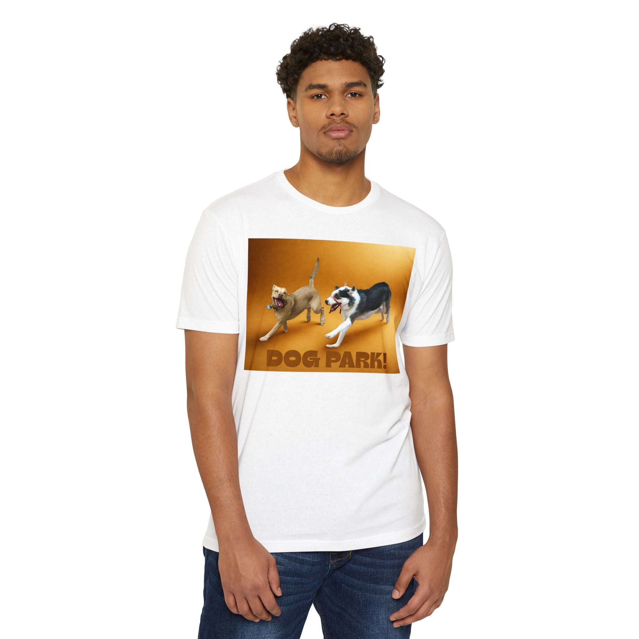Dog Park Playful Unisex T-Shirt, Pet Lover Tee, Casual Dog Owner Gift, Dog Walking Apparel, Unique Animal Lover Shirt