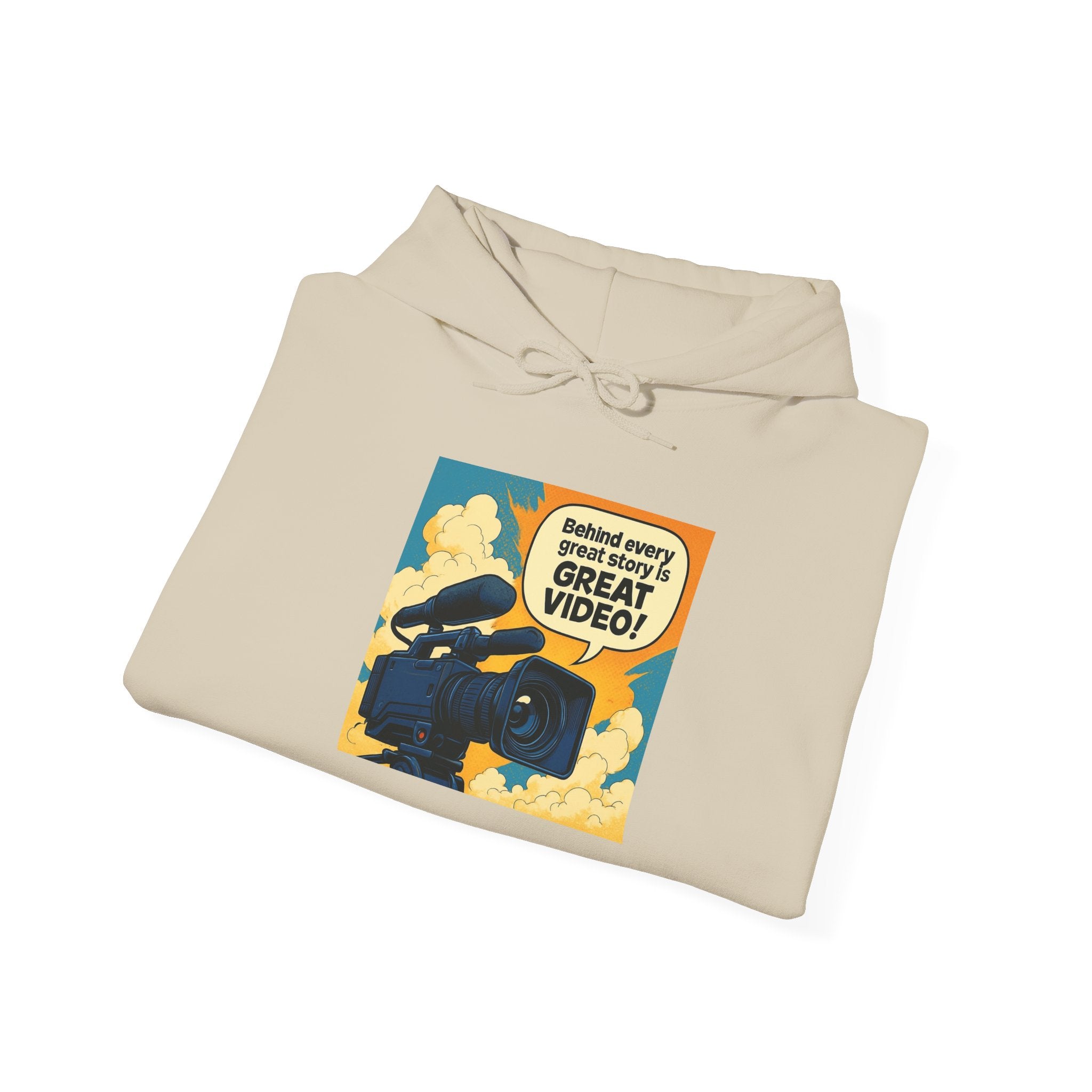 "Behind Every Great Video" Graphic Sweatshirt