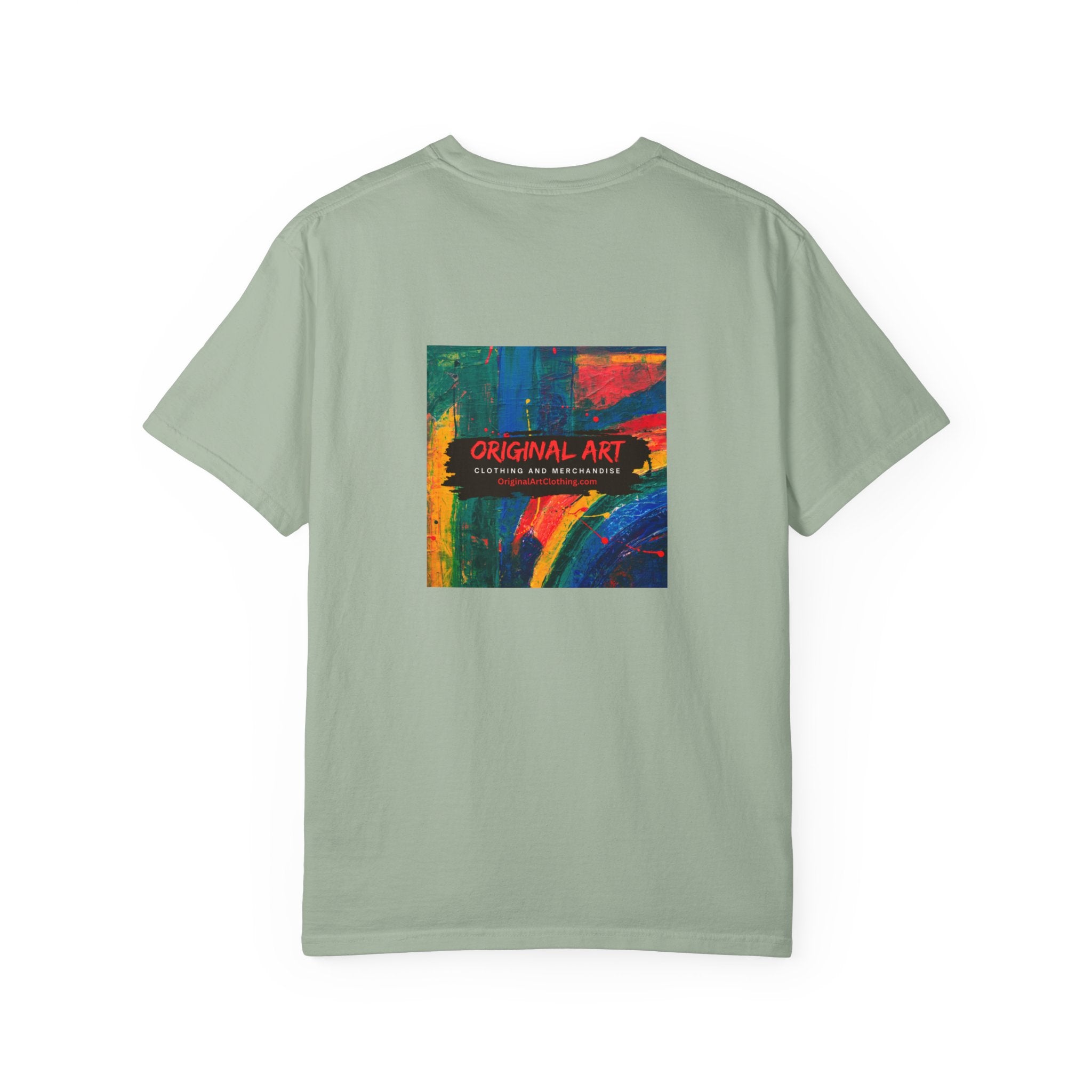 FIYA Flame Graphic T‑Shirt — Retro Fire Lettering Tee (Original Art)