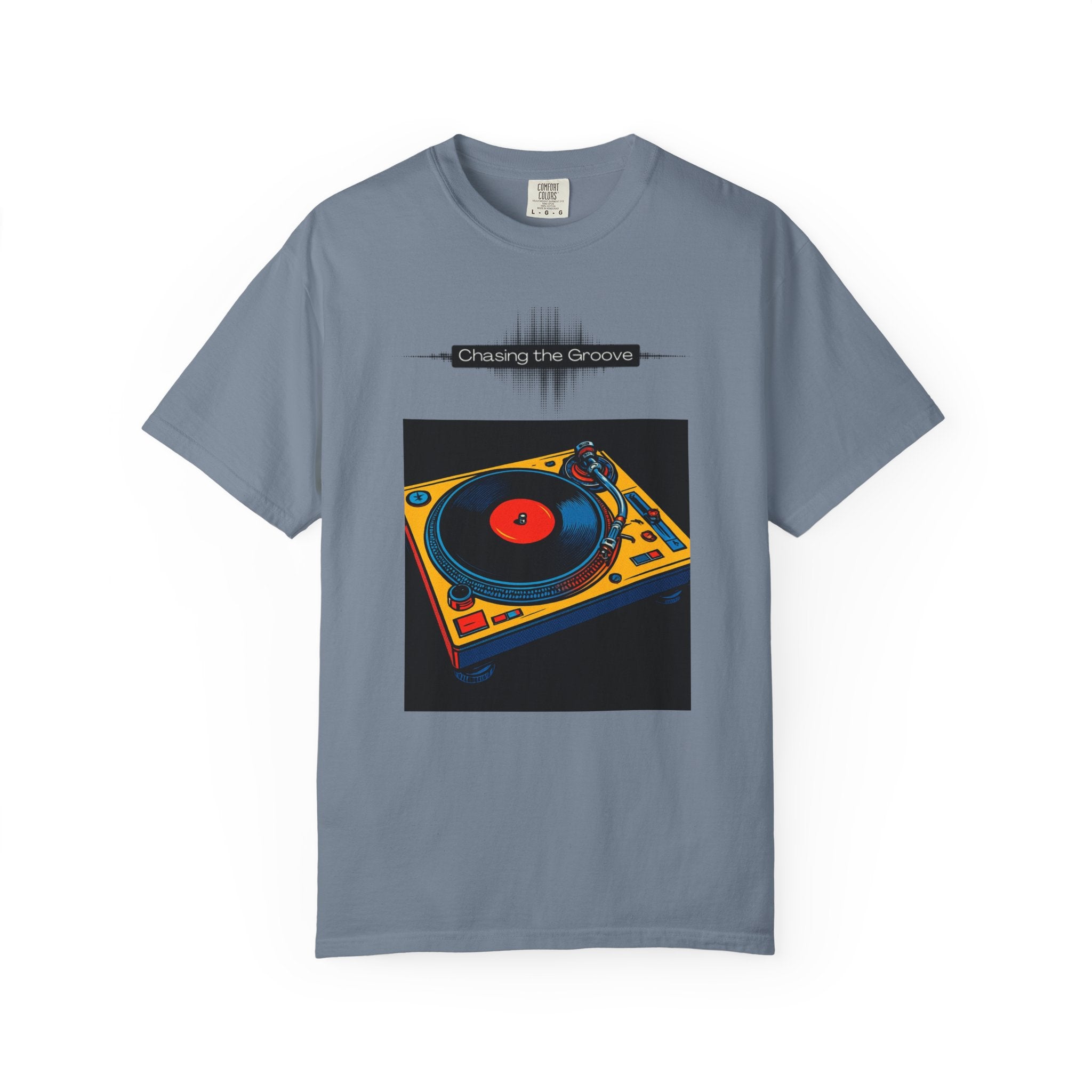 “Chasing the Groove” Retro Soundwave Tee