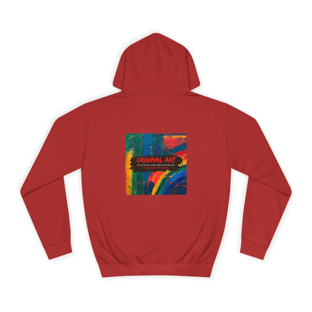 Hoodie — "Deep Thought: My Shelter Dog Rescued Me" Rescue Dog Hooded Sweatshirt