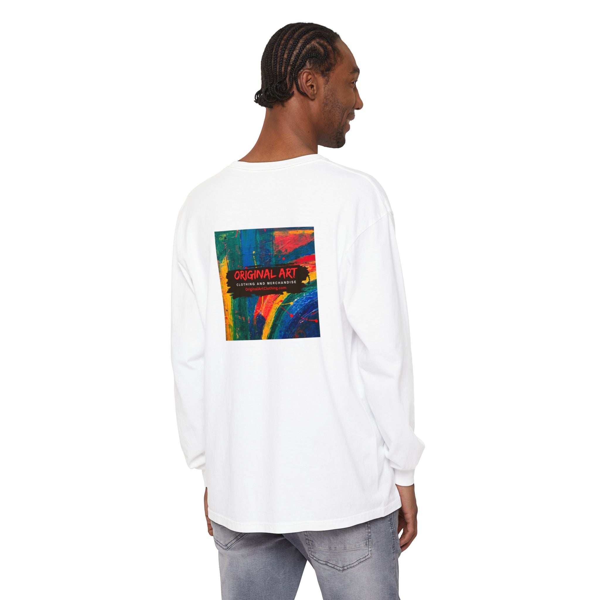 I Teach — 'It's a Work of Heart' Long Sleeve Teacher T-Shirt