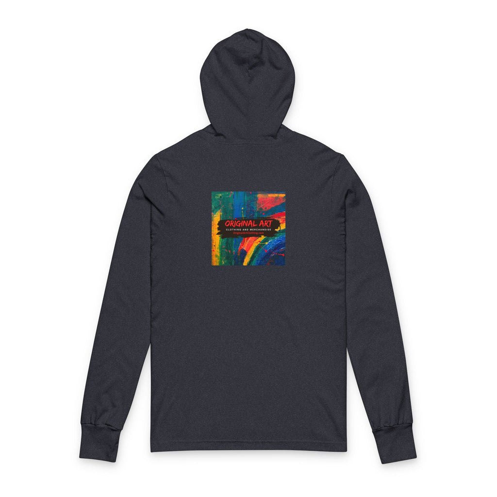 "Game On! Level Up!" Long-Sleeve Hooded Tee