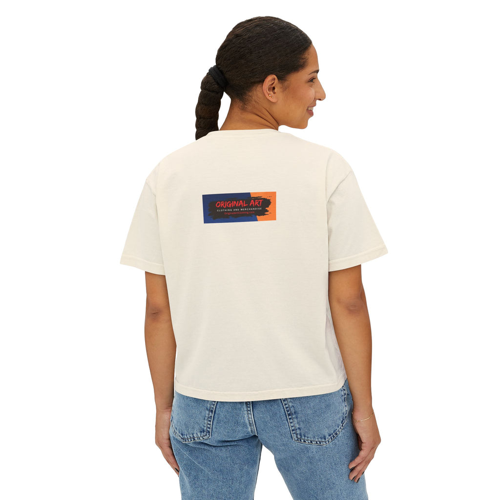 Mom's Love Wi-Fi Boxy Tee