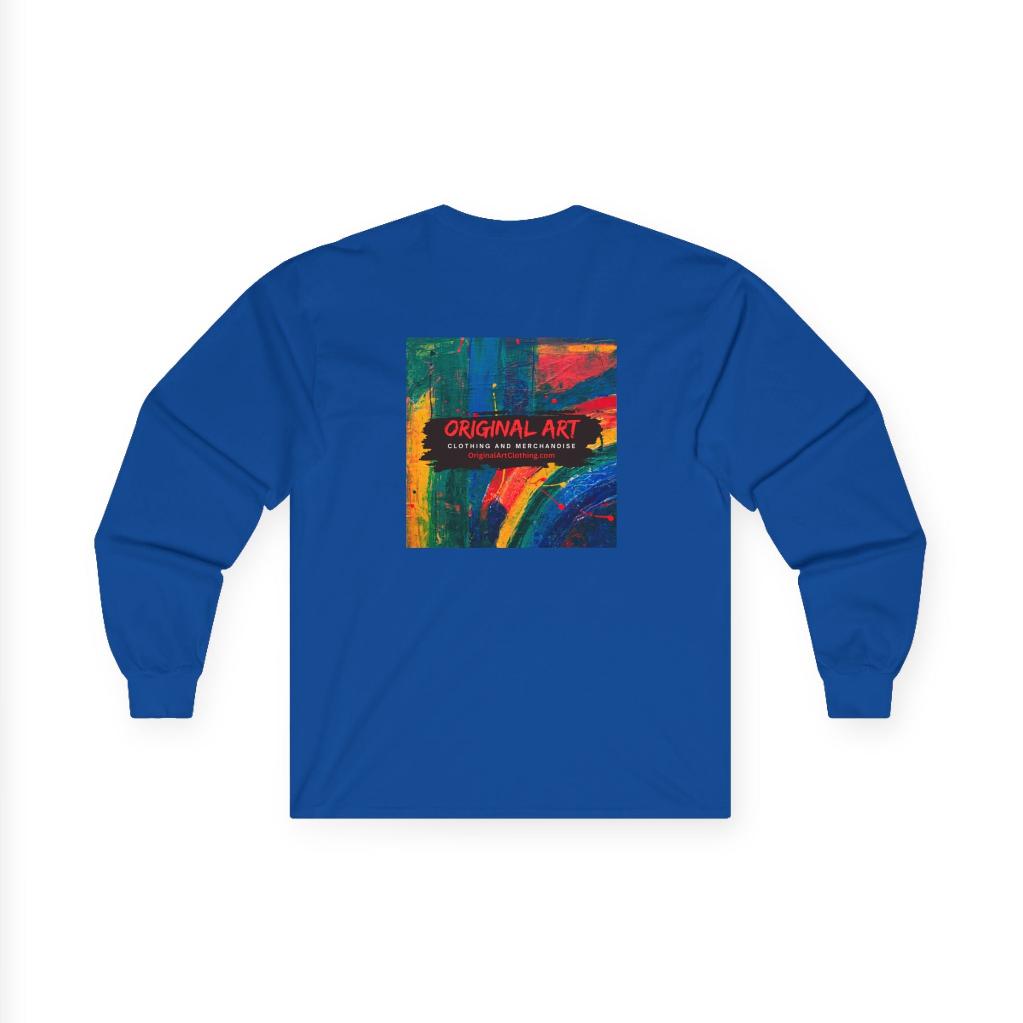 Long Sleeve Tee — "Deep Thought: I’m Sorry I Called You a Pompous Jerk" Minimal Square Graphic