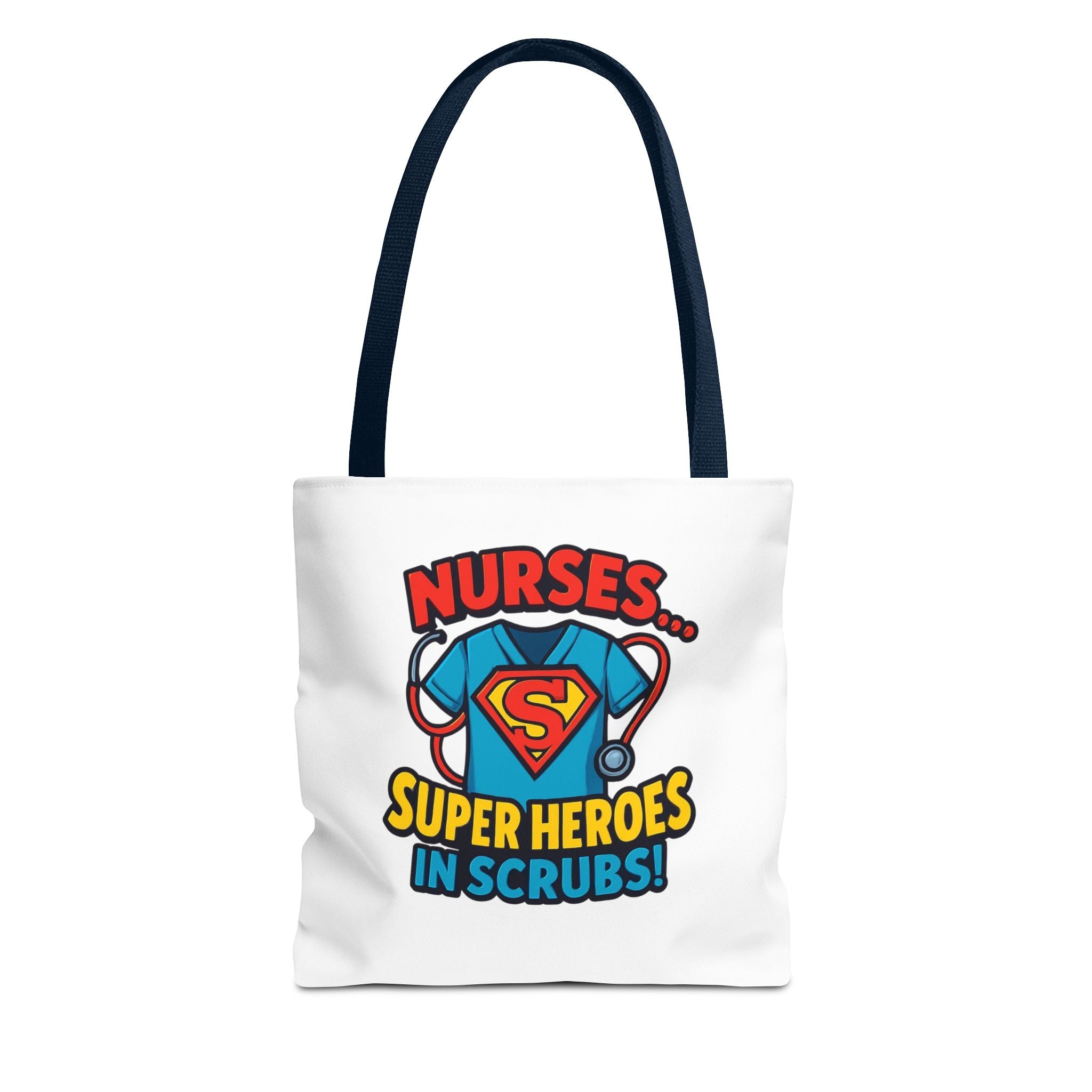 Nurse Tote Bag — "Nurses... Super Heroes in Scrubs" Gift Tote