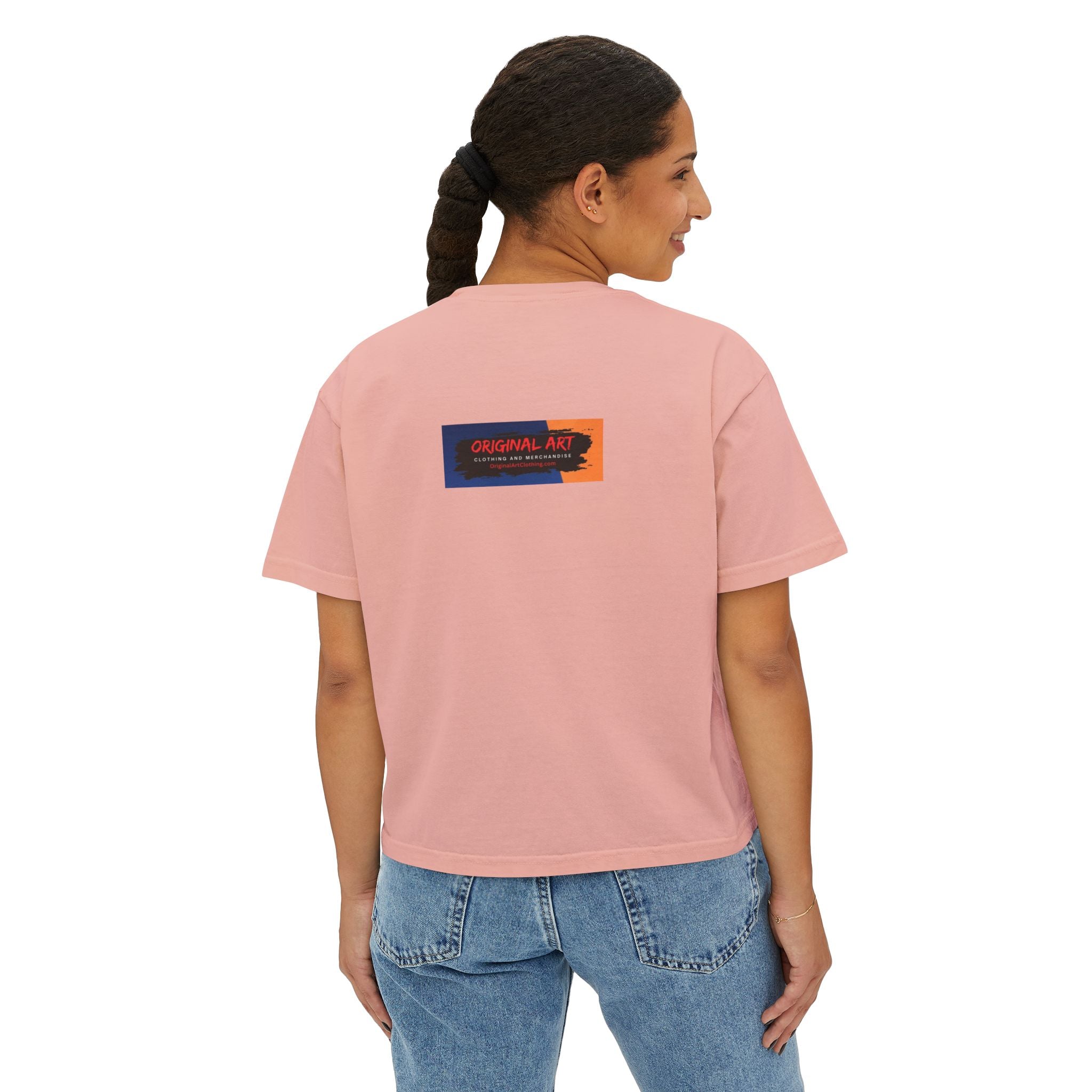 Mom's Love Wi-Fi Boxy Tee
