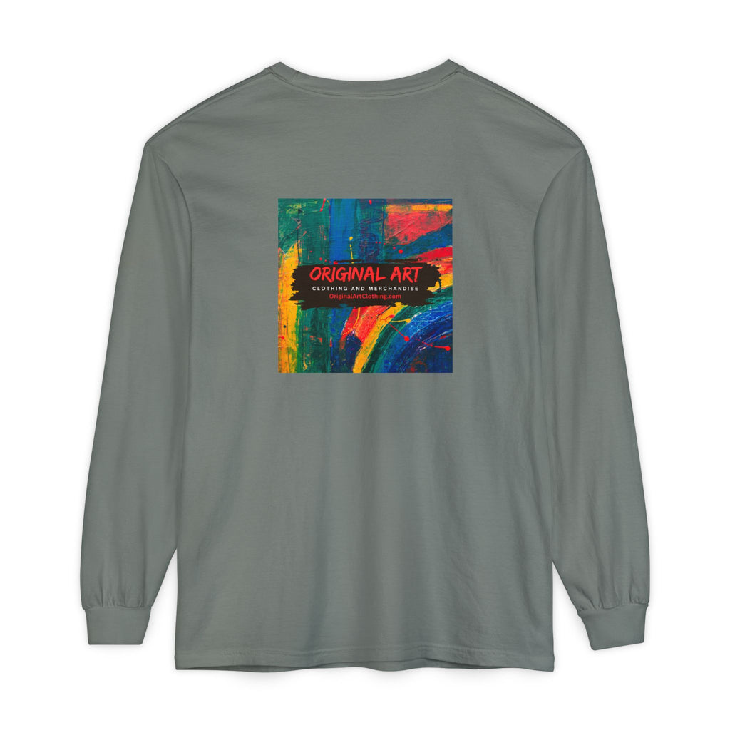 If It Sets Your Heart On Fire Long Sleeve T-Shirt — "If It Sets Your Heart On Fire" Graphic