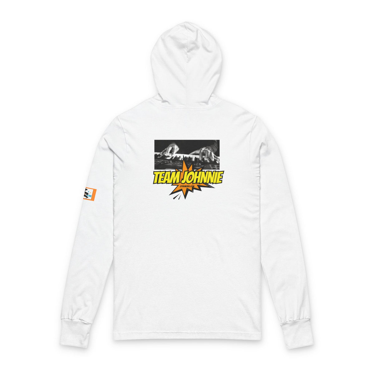 Team Johnnie Graphic Hooded Long Sleeve Tee