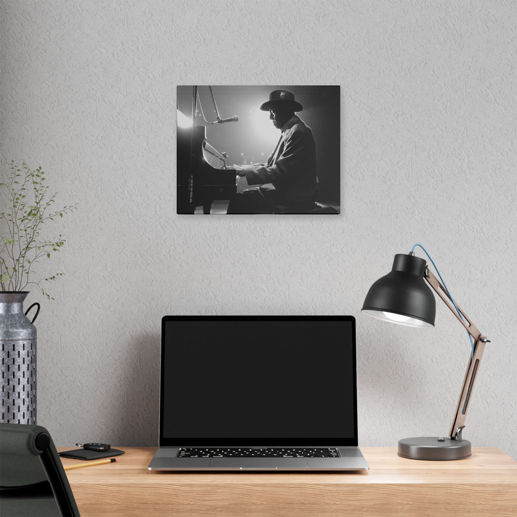 Rock and Roll Pioneer Johnnie Johnson Canvas Print