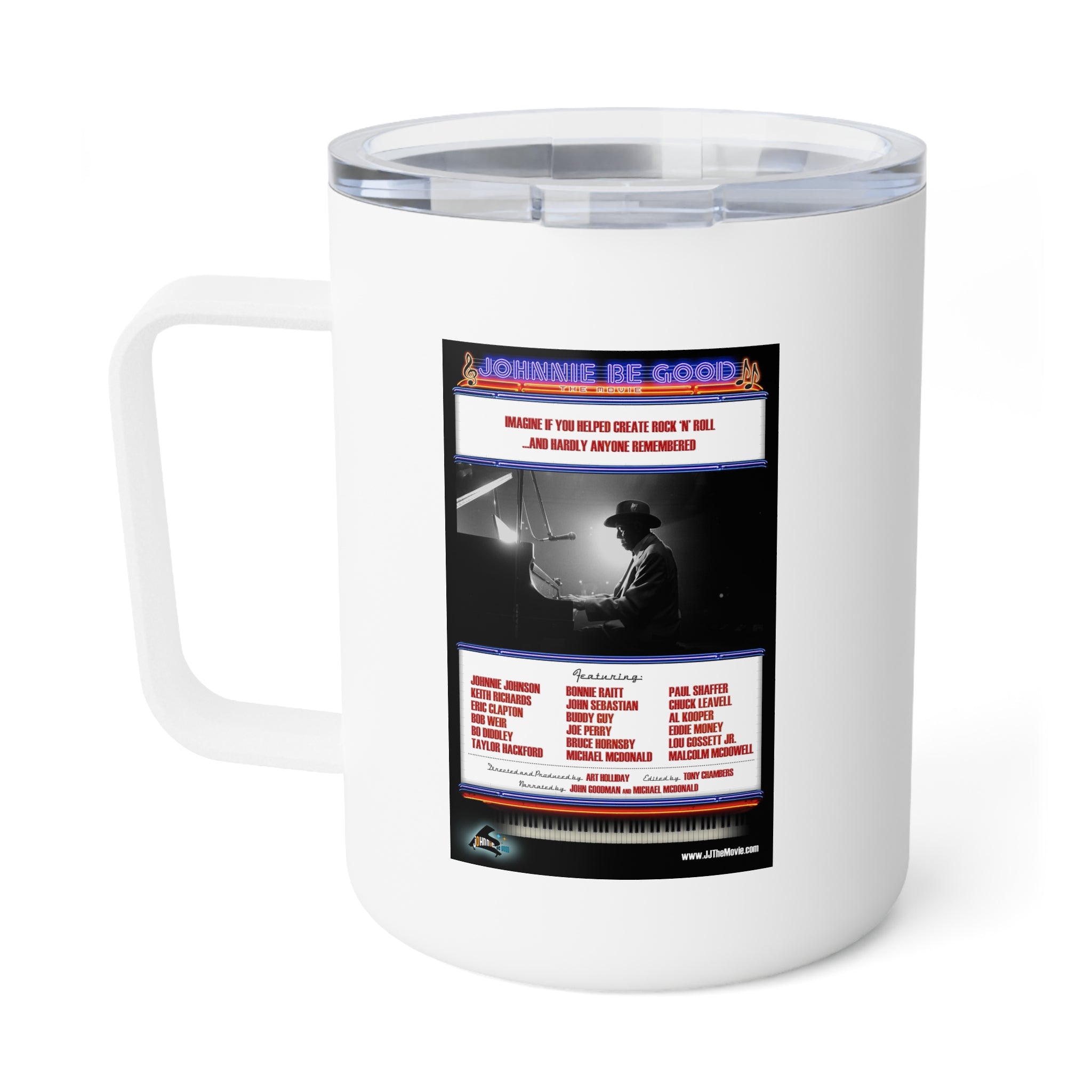 "Johnnie Be Good" Documentary 10oz Insulated Coffee Mug —