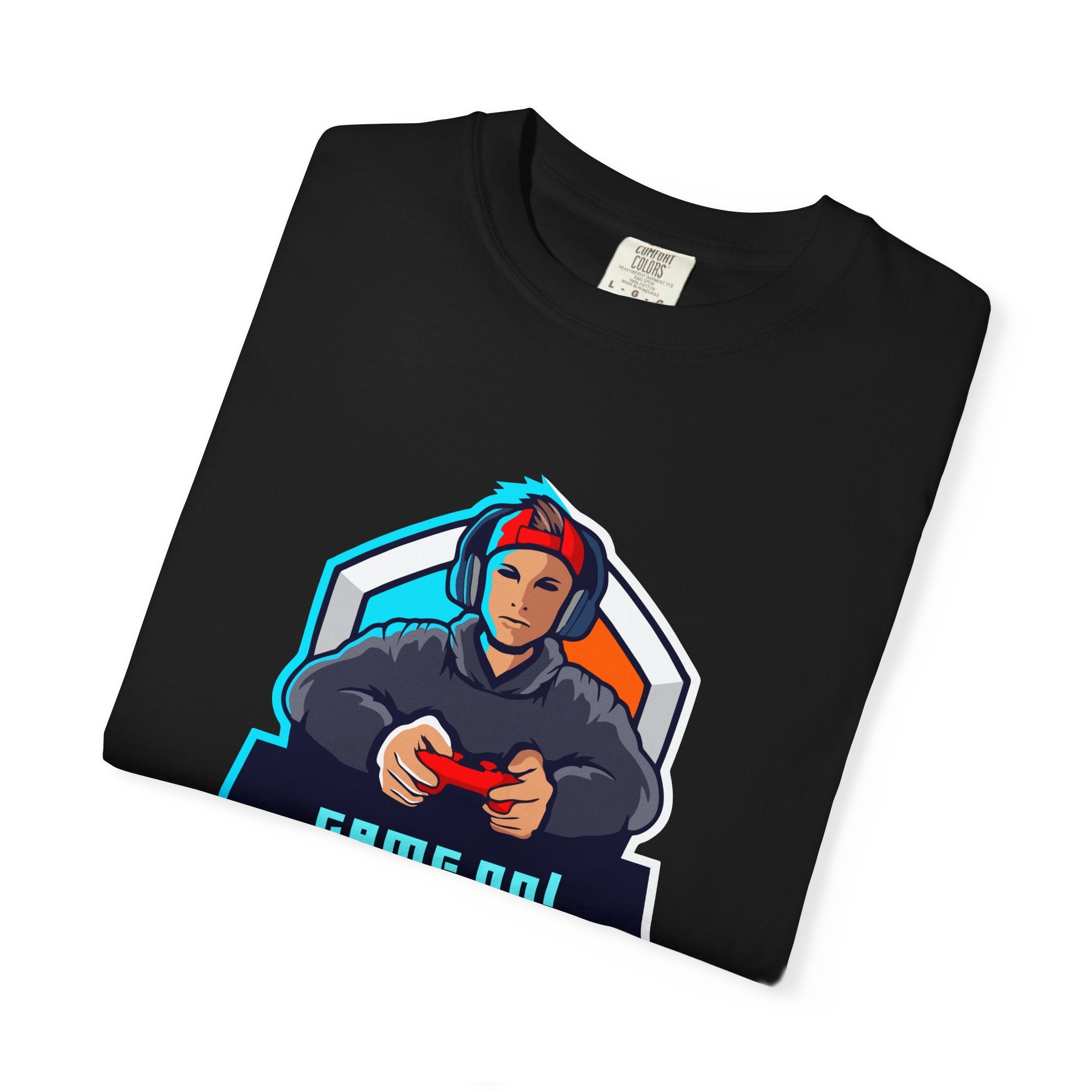 "Game On! Level Up" Graphic Tee Shirt
