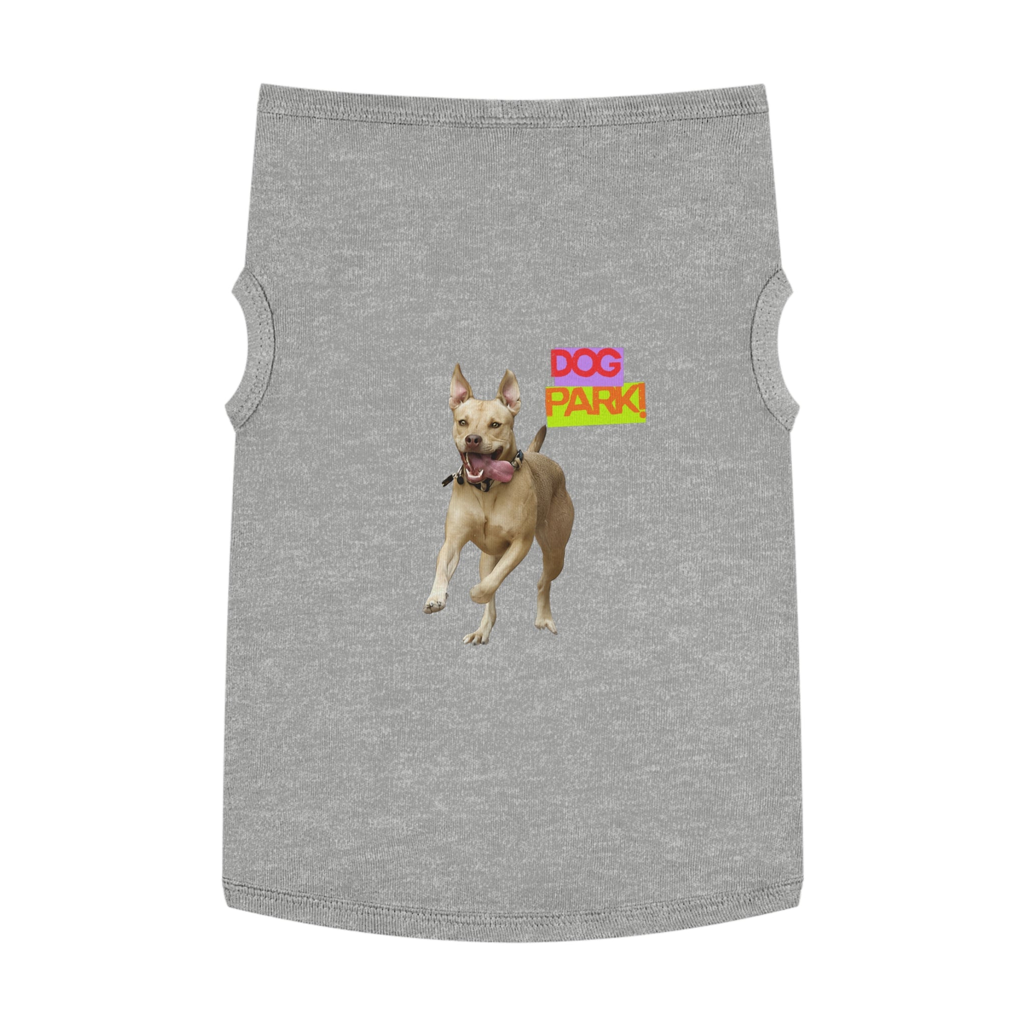 Dog Park Pet Tank Top for Playful Pups, Cute Dog Apparel, Summer Dog Fashion, Pet Birthday Gift, Outdoor Adventure Gear