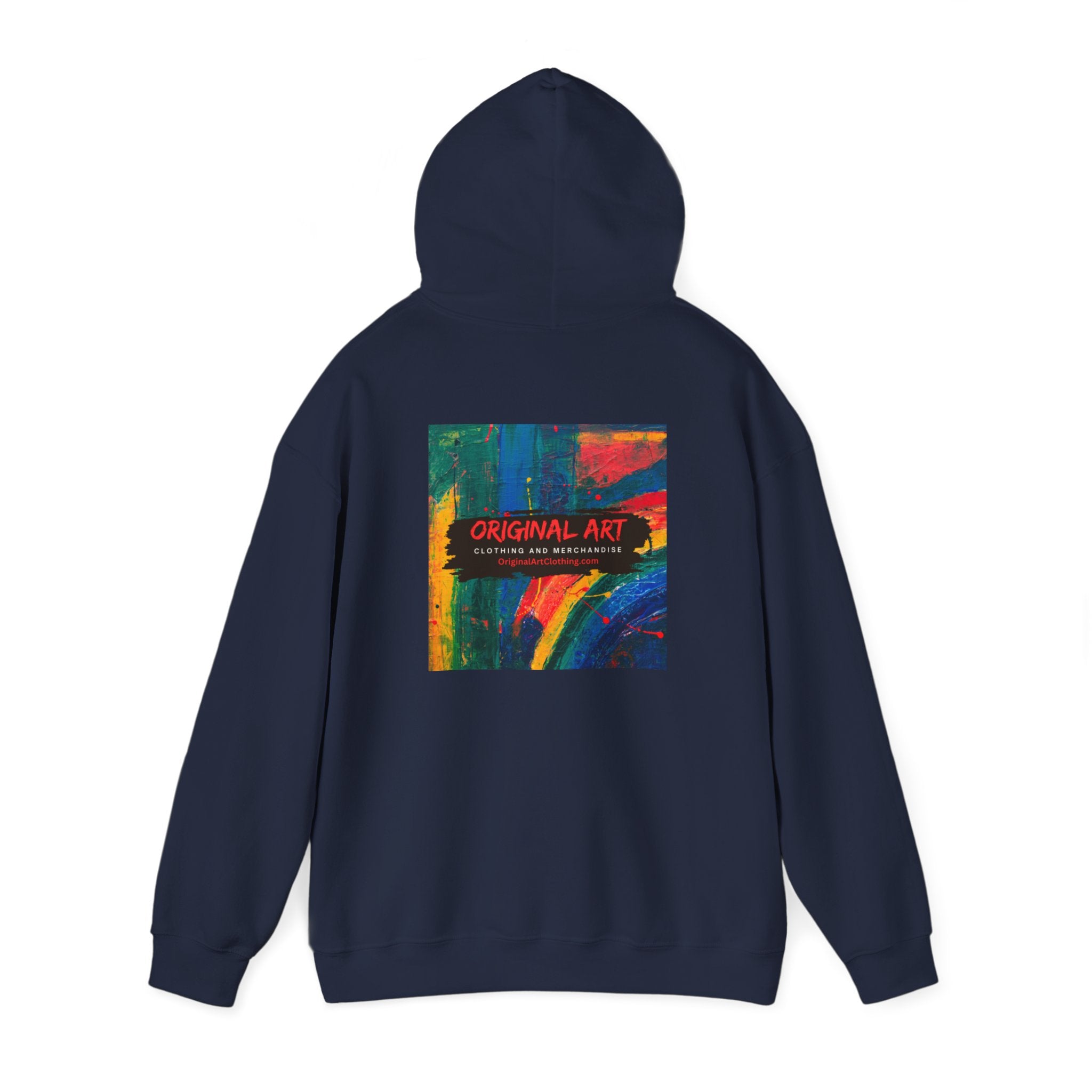 "Producing is My Super Power!" Retro Arcade Girl Graphic Hoodie — "Original Art" Back Print