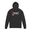 Live Music Is My Jam Hooded Tee — Guitar & Mic Graphic Long Sleeve