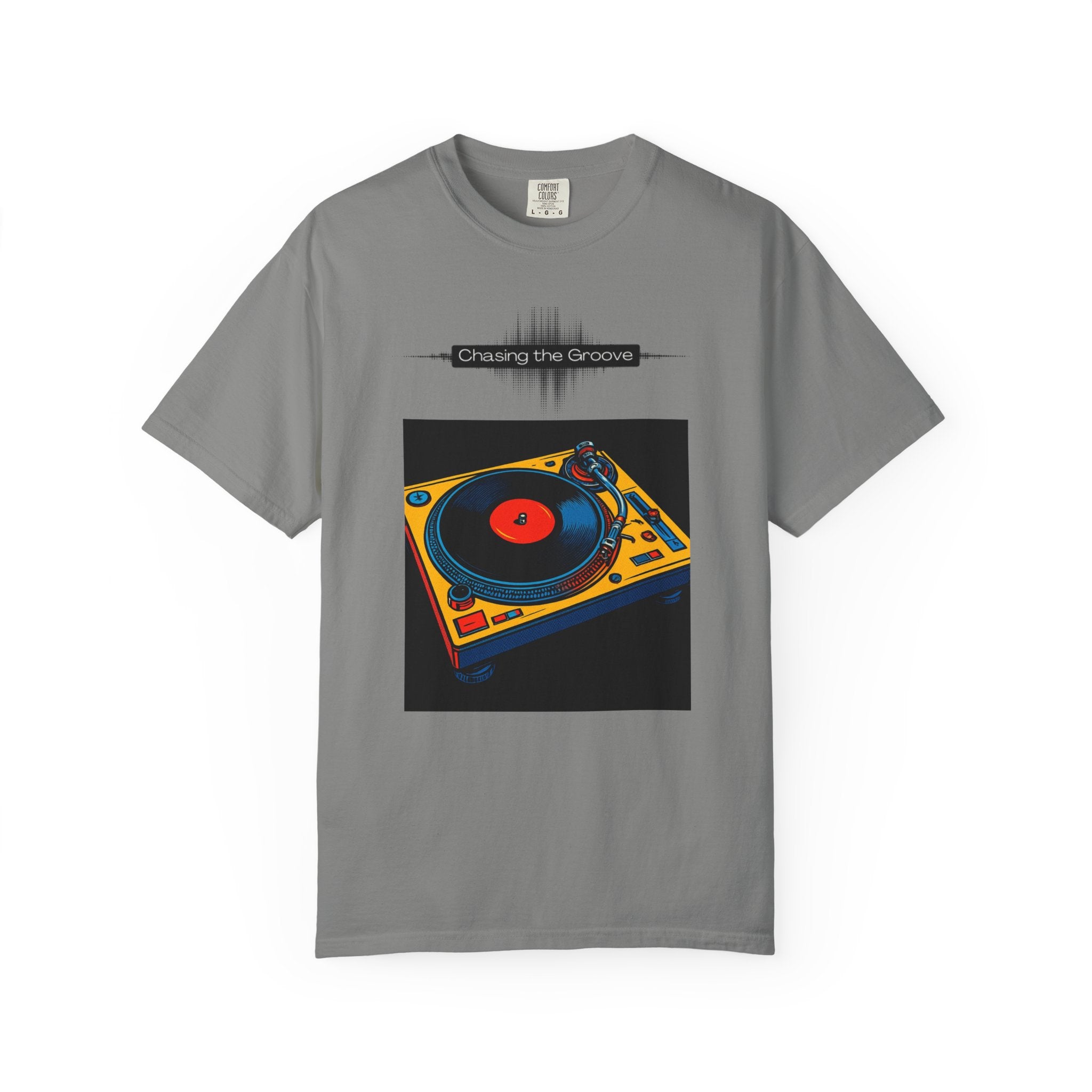 “Chasing the Groove” Retro Soundwave Tee