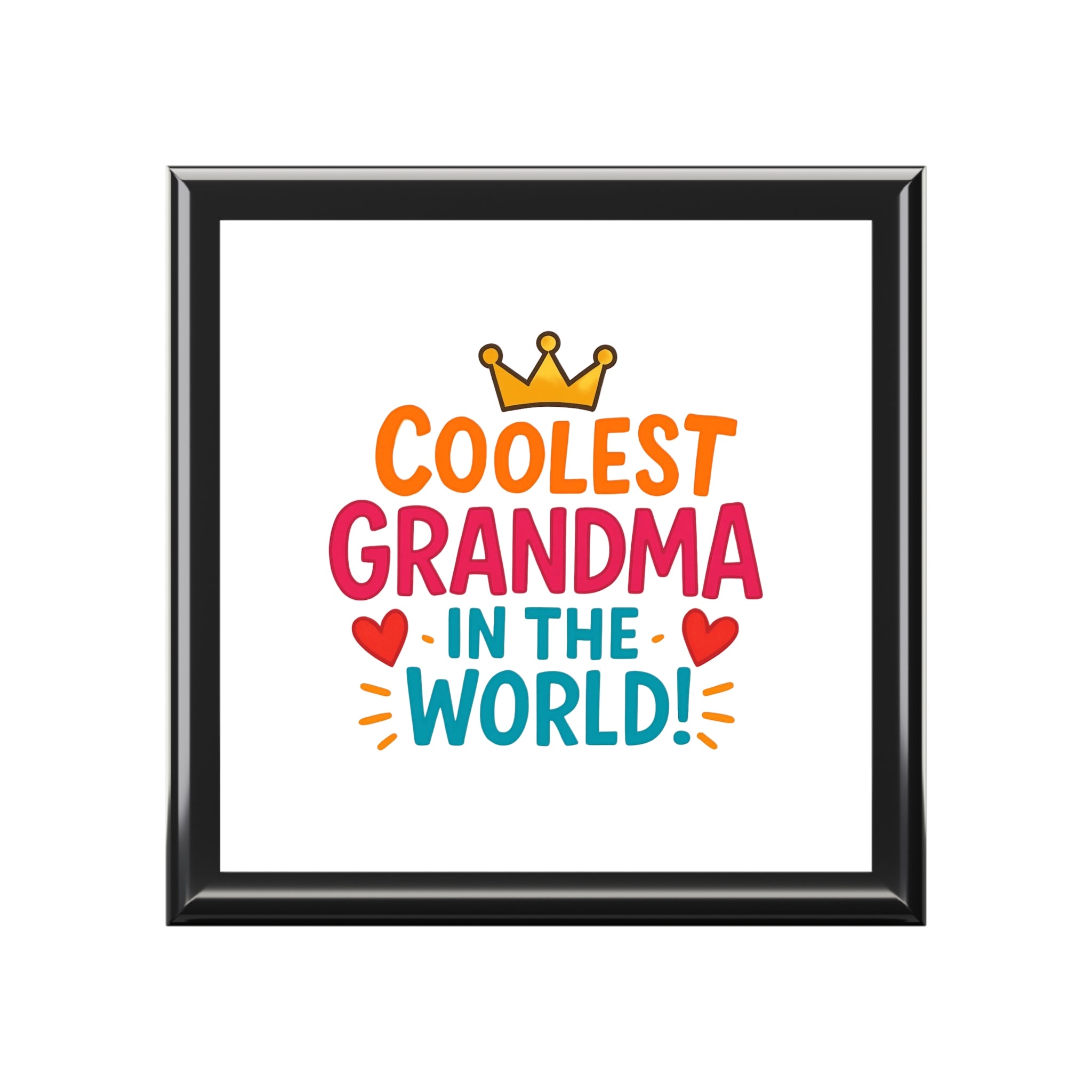 Coolest Grandma in the World Jewelry Box